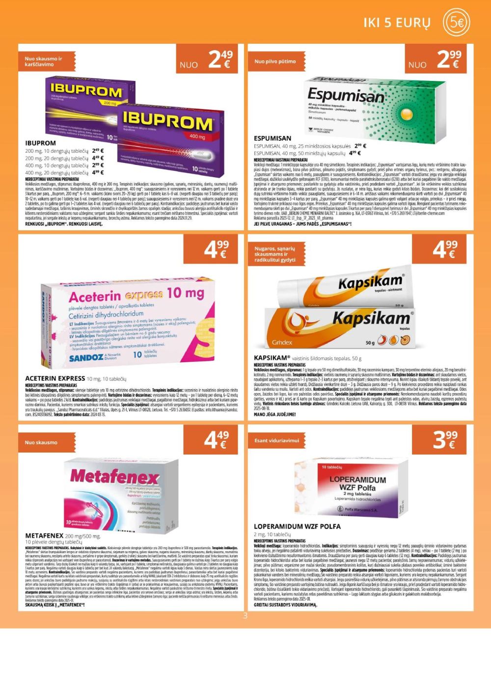 gintarine-vaistine - GINTARINĖ VAISTINĖ (2025 09 01 - 2025 09 30) - page: 3