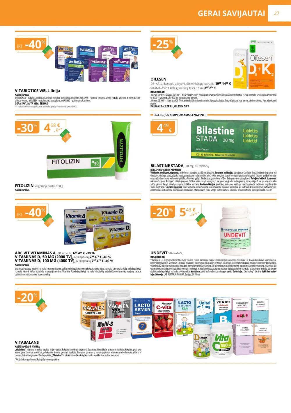 gintarine-vaistine - GINTARINĖ VAISTINĖ (2025 09 01 - 2025 09 30) - page: 27