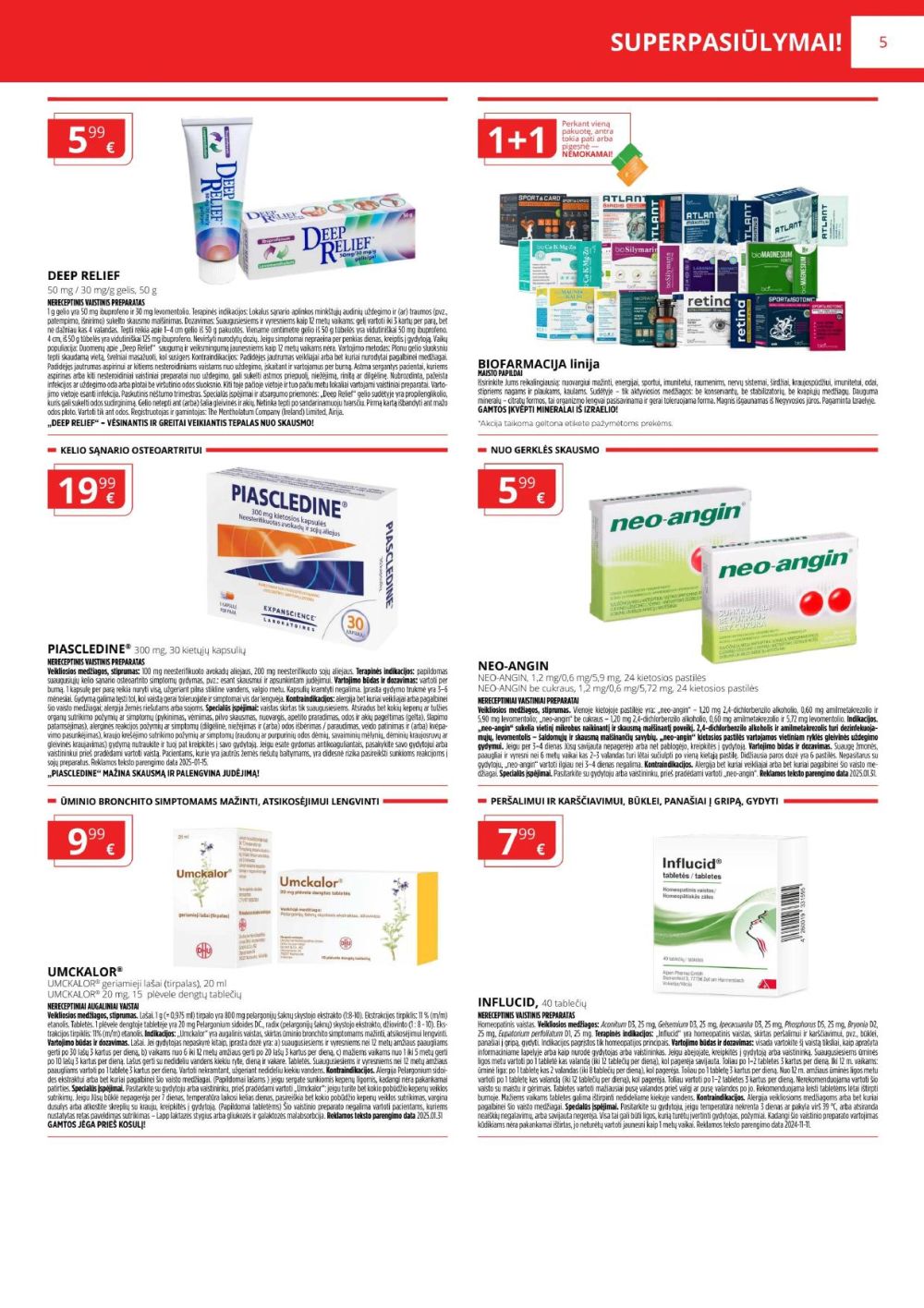 gintarine-vaistine - GINTARINĖ VAISTINĖ (2025 09 01 - 2025 09 30) - page: 5