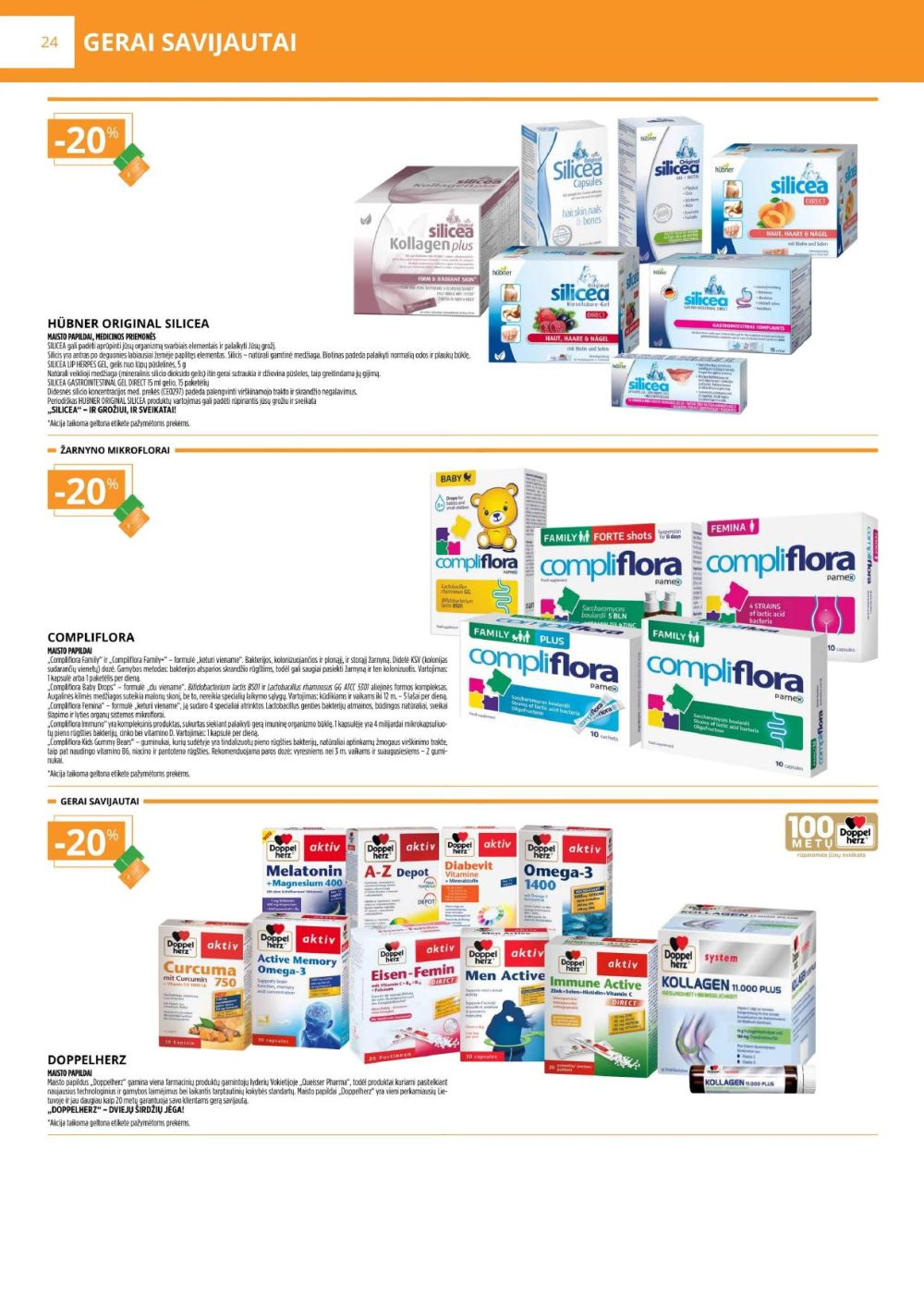 gintarine-vaistine - GINTARINĖ VAISTINĖ (2025 09 01 - 2025 09 30) - page: 24