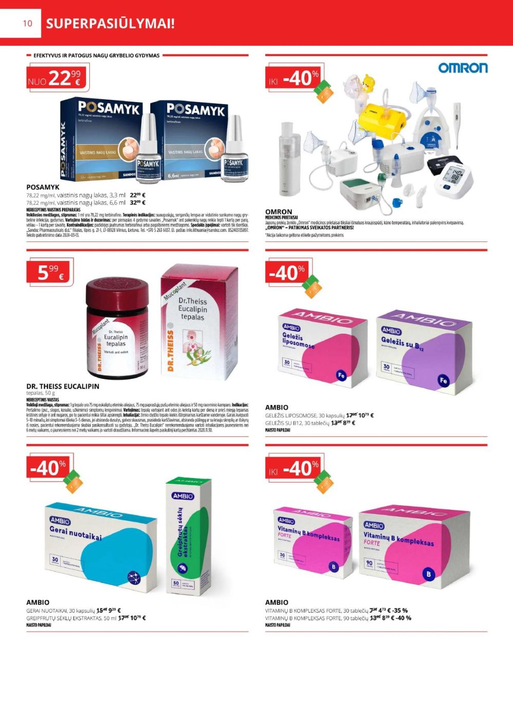 gintarine-vaistine - GINTARINĖ VAISTINĖ (2025 09 01 - 2025 09 30) - page: 10