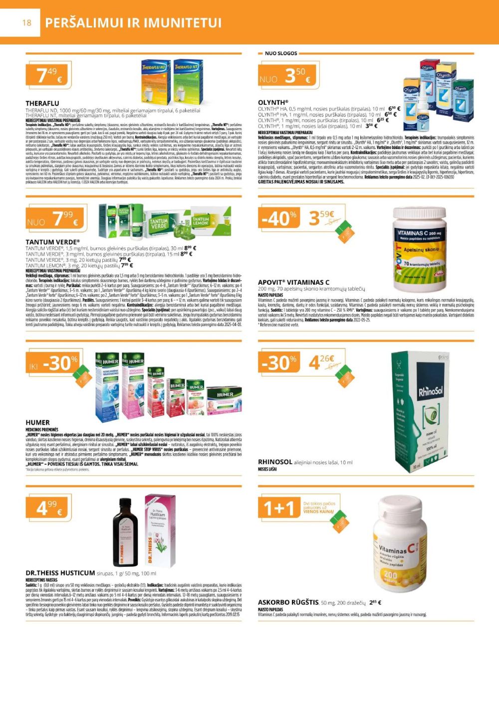 gintarine-vaistine - GINTARINĖ VAISTINĖ (2025 09 01 - 2025 09 30) - page: 18