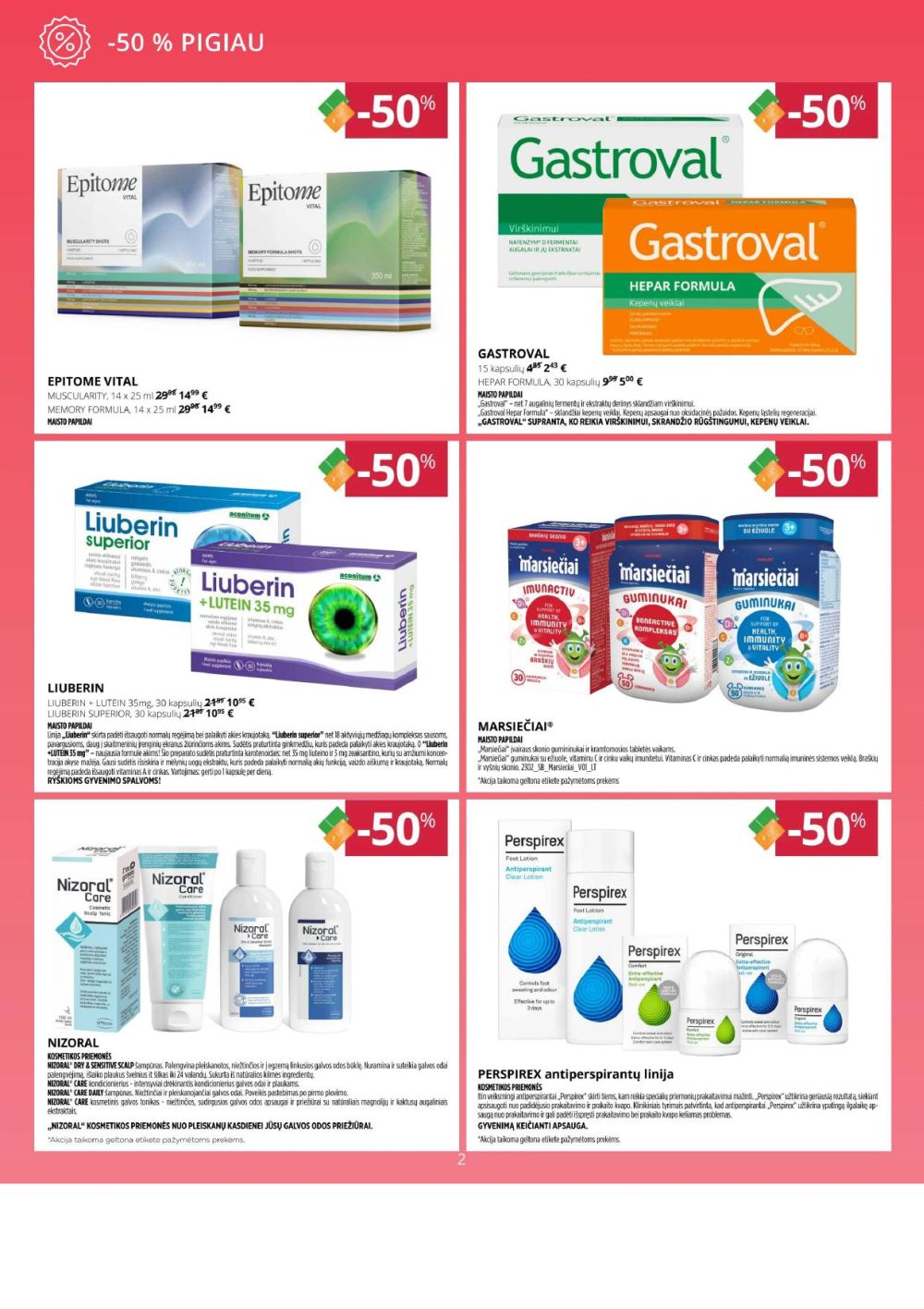 gintarine-vaistine - GINTARINĖ VAISTINĖ (2025 09 01 - 2025 09 30) - page: 2