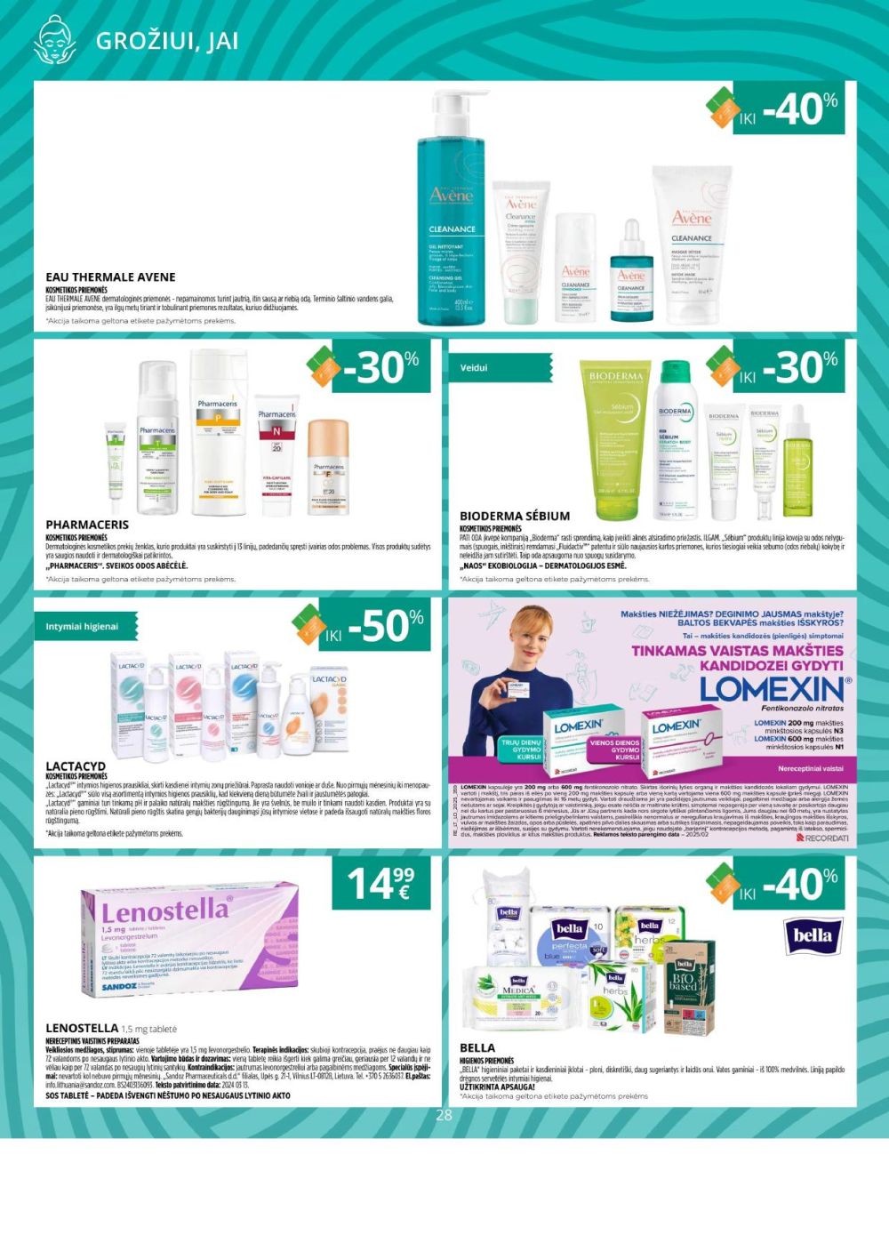 gintarine-vaistine - GINTARINĖ VAISTINĖ (2025 09 01 - 2025 09 30) - page: 28