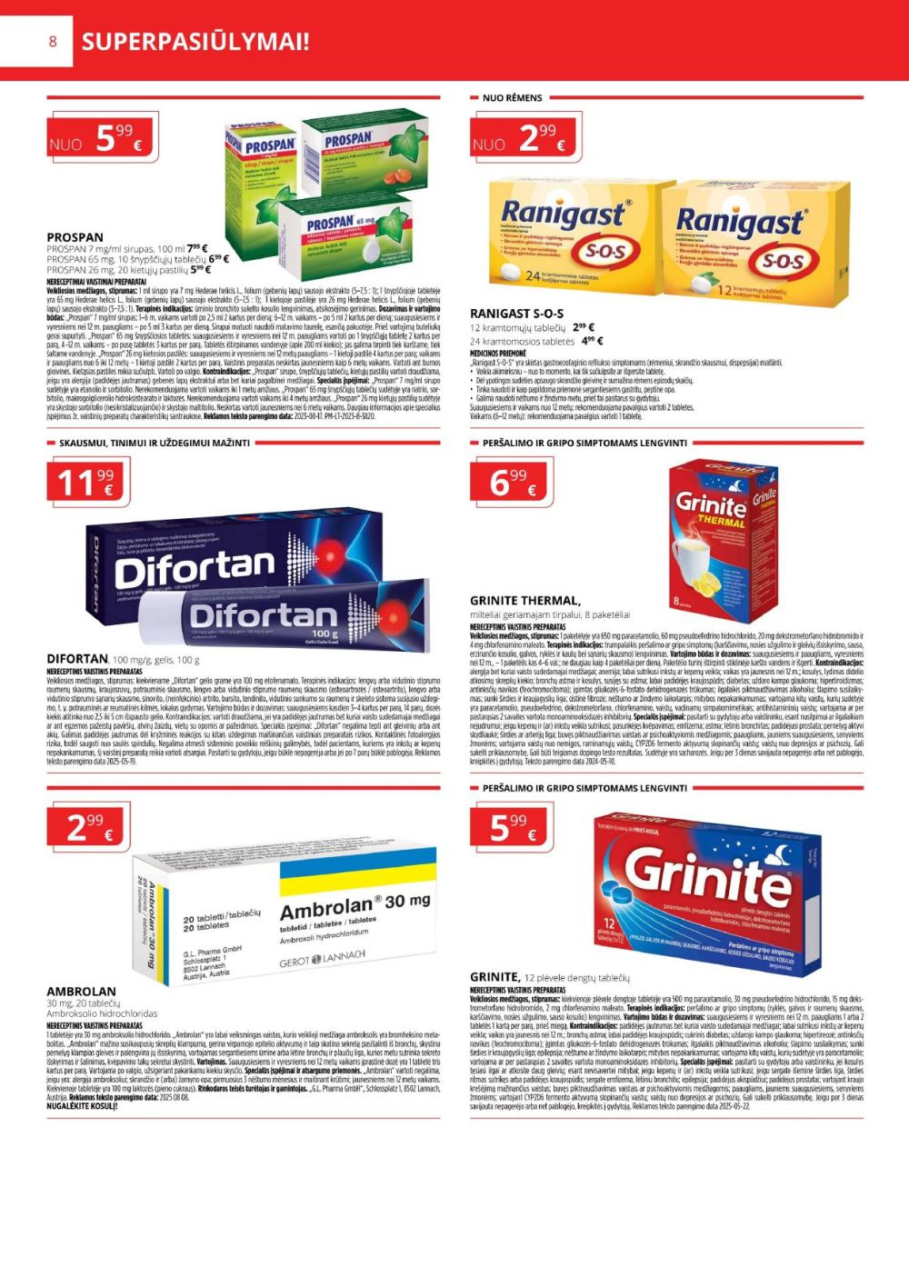 gintarine-vaistine - GINTARINĖ VAISTINĖ (2025 09 01 - 2025 09 30) - page: 8