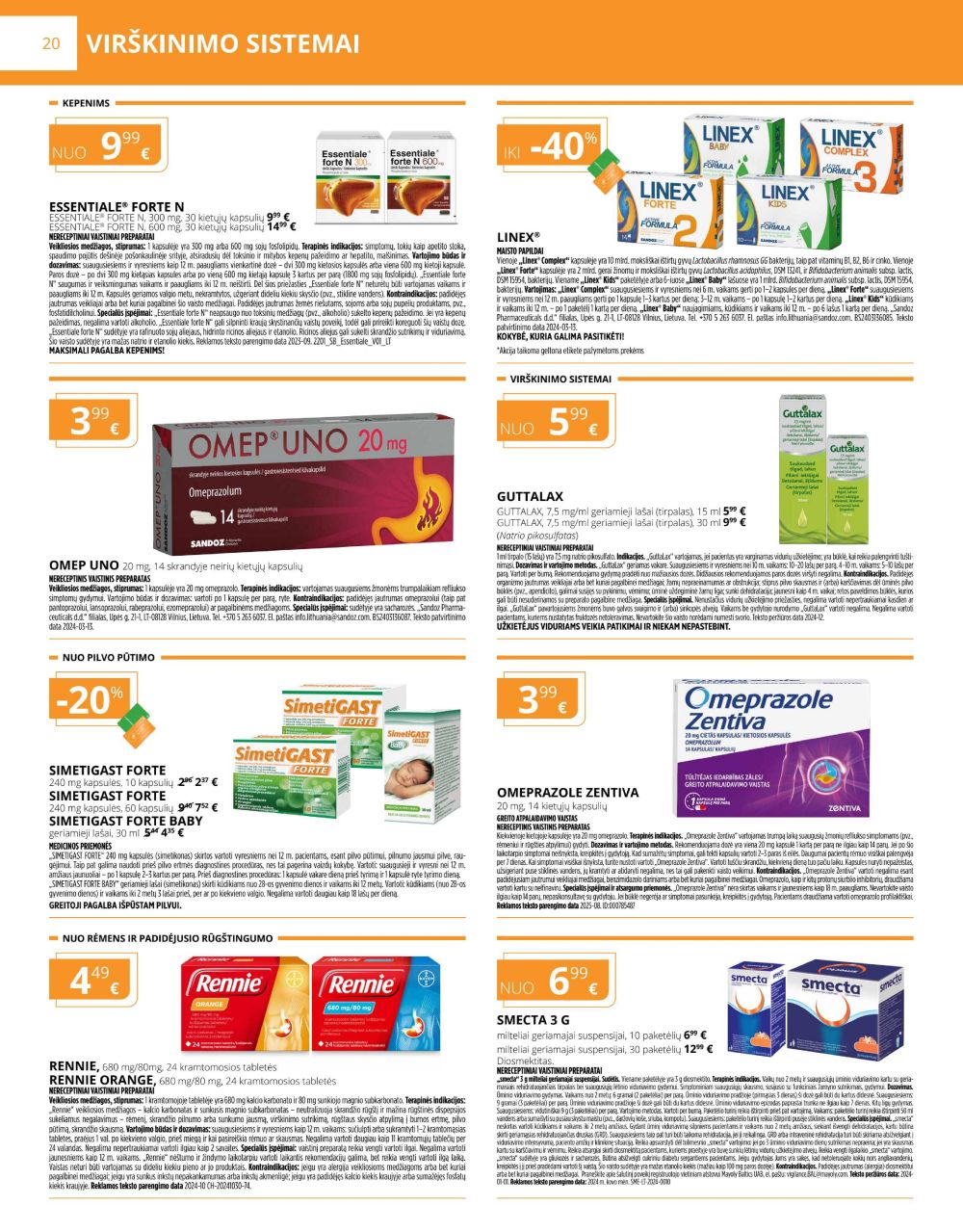 gintarine-vaistine - GINTARINĖ VAISTINĖ (2025 10 01 - 2025 10 31) - page: 20