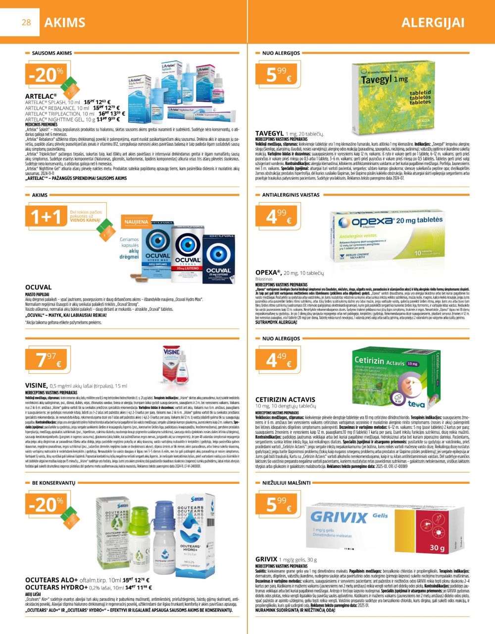 gintarine-vaistine - GINTARINĖ VAISTINĖ (2025 10 01 - 2025 10 31) - page: 28