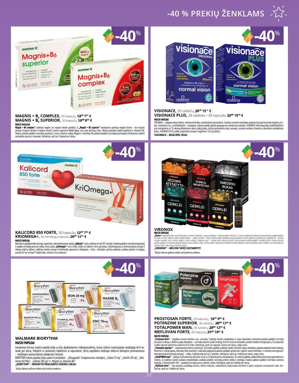 gintarine-vaistine - GINTARINĖ VAISTINĖ (2025 10 01 - 2025 10 31) - page: 11