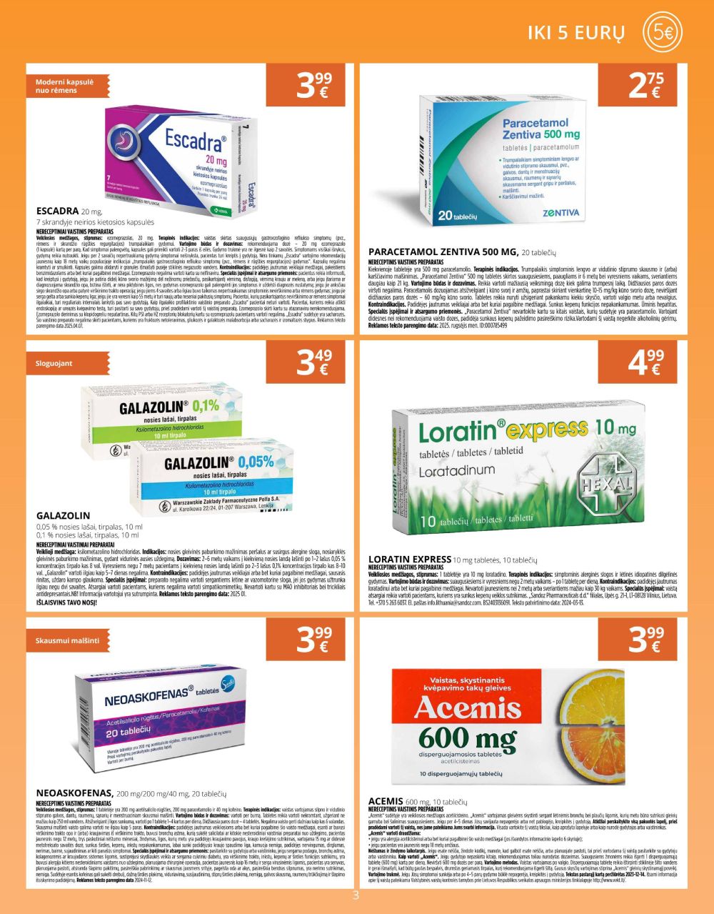 gintarine-vaistine - GINTARINĖ VAISTINĖ (2025 10 01 - 2025 10 31) - page: 3