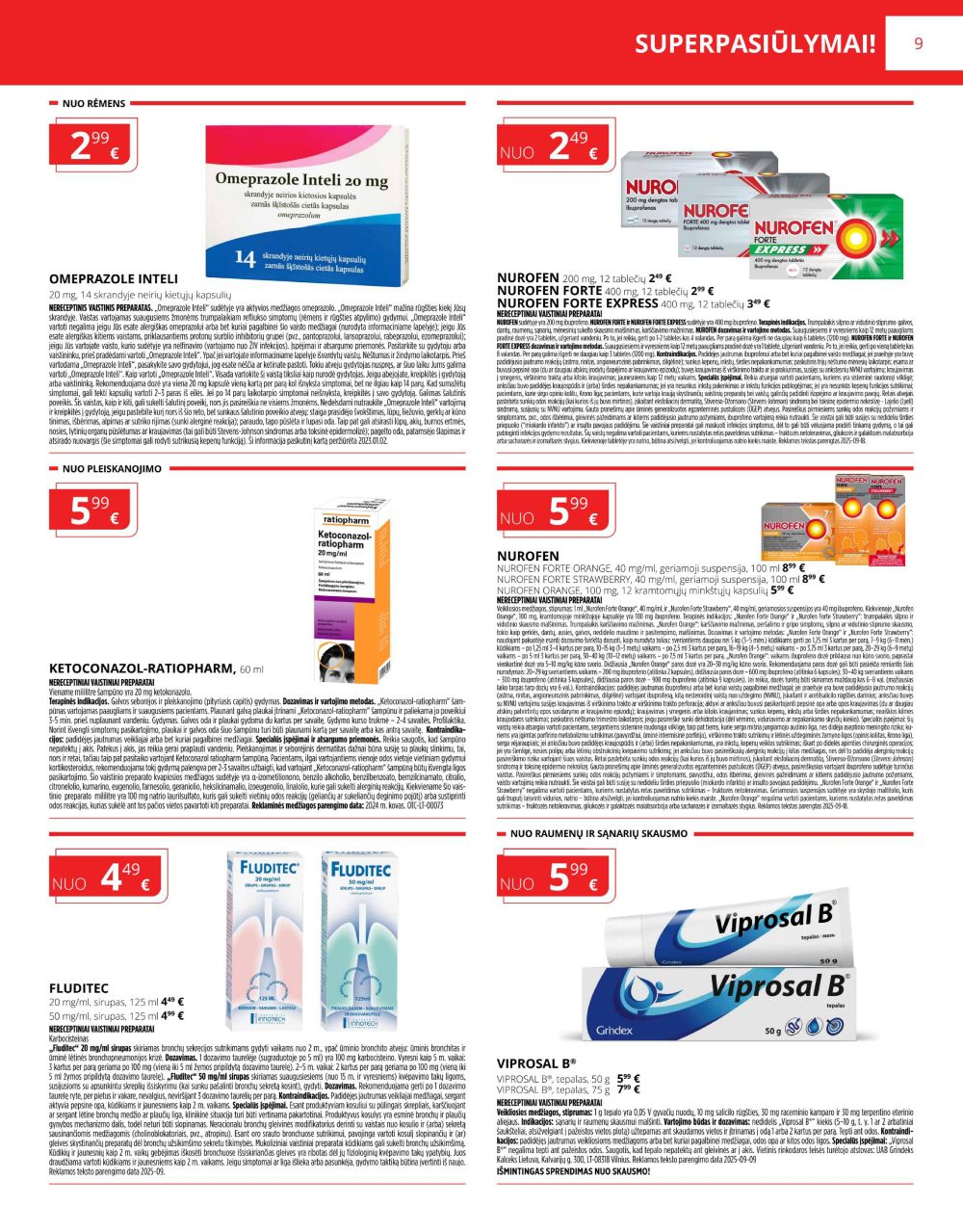 gintarine-vaistine - GINTARINĖ VAISTINĖ (2025 10 01 - 2025 10 31) - page: 9