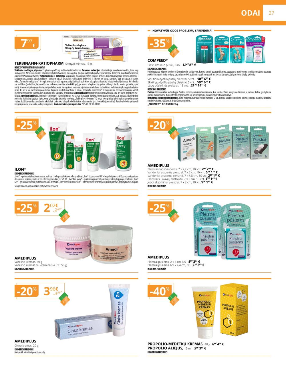 gintarine-vaistine - GINTARINĖ VAISTINĖ (2025 10 01 - 2025 10 31) - page: 27