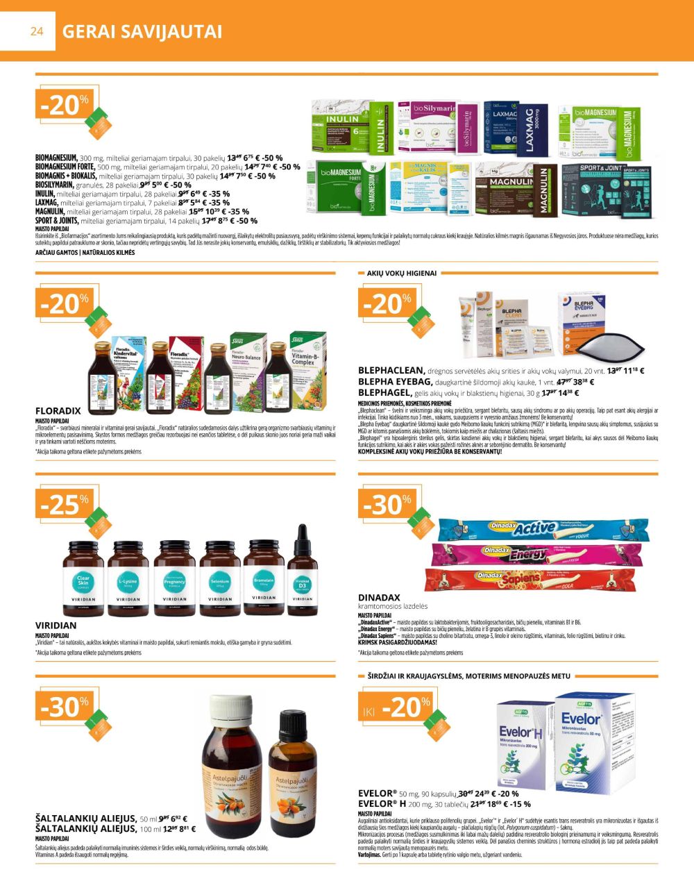 gintarine-vaistine - GINTARINĖ VAISTINĖ (2025 10 01 - 2025 10 31) - page: 24