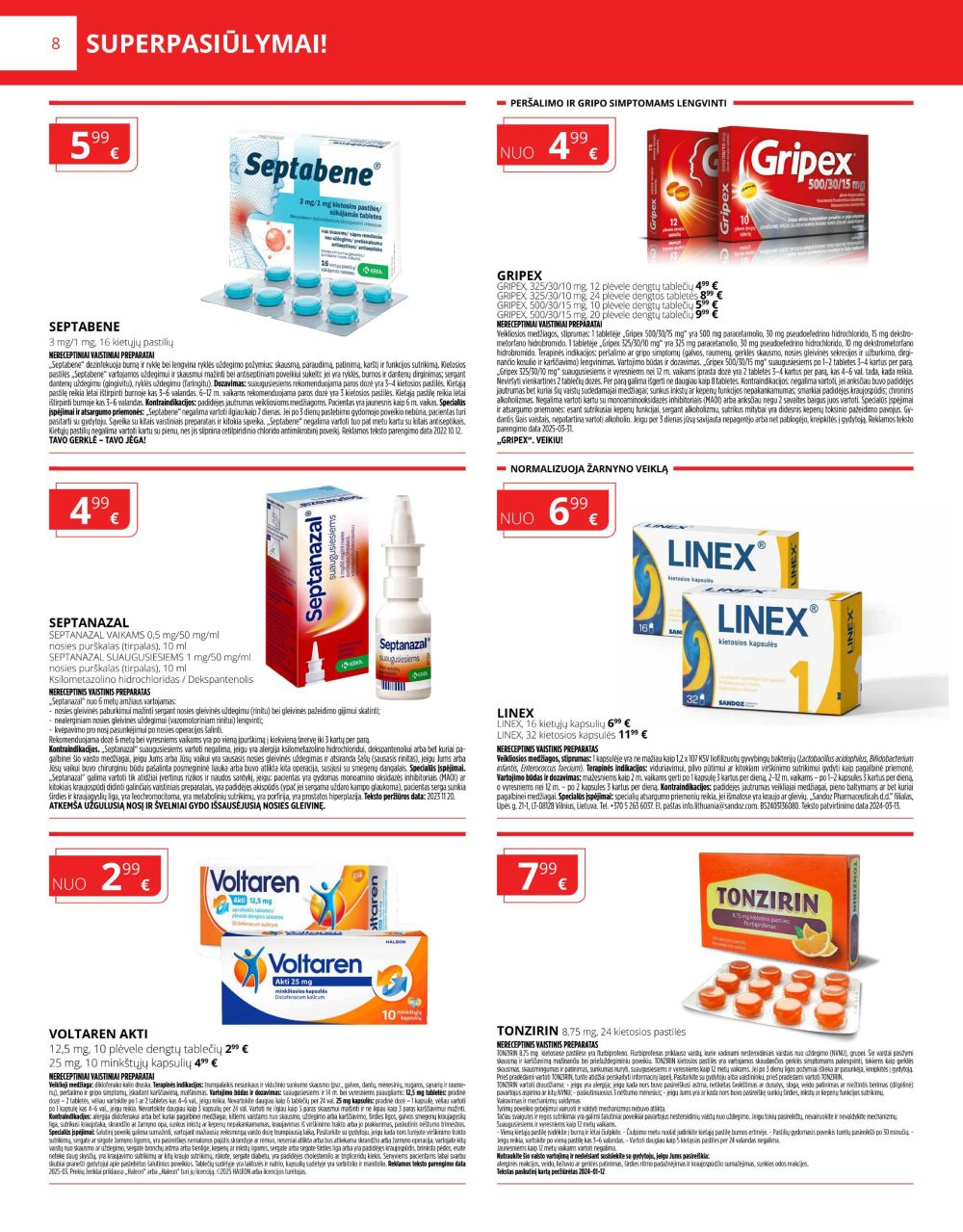 gintarine-vaistine - GINTARINĖ VAISTINĖ (2025 10 01 - 2025 10 31) - page: 8