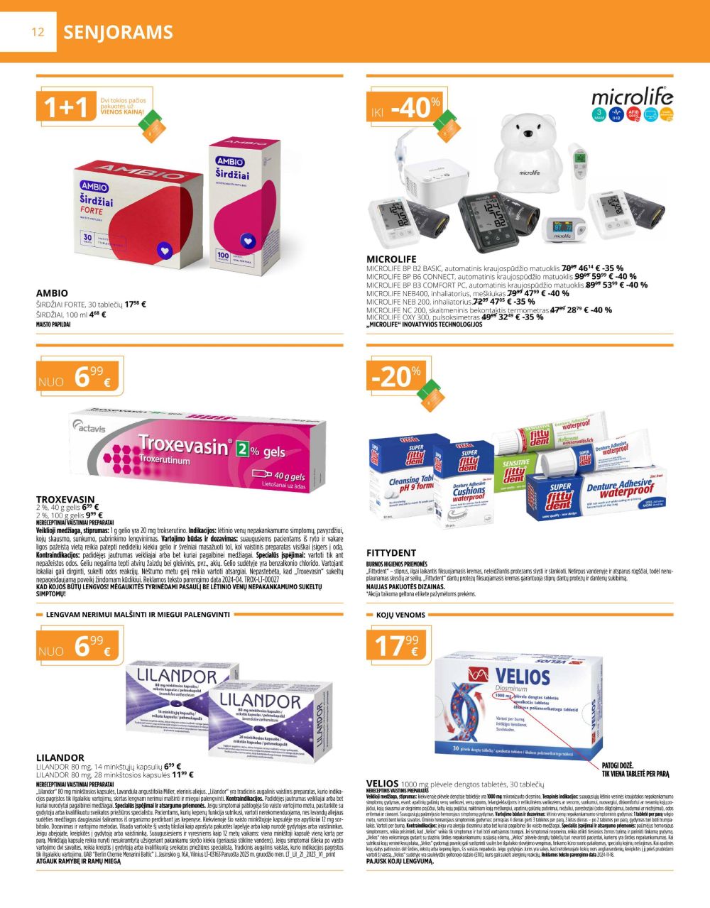gintarine-vaistine - GINTARINĖ VAISTINĖ (2025 10 01 - 2025 10 31) - page: 12