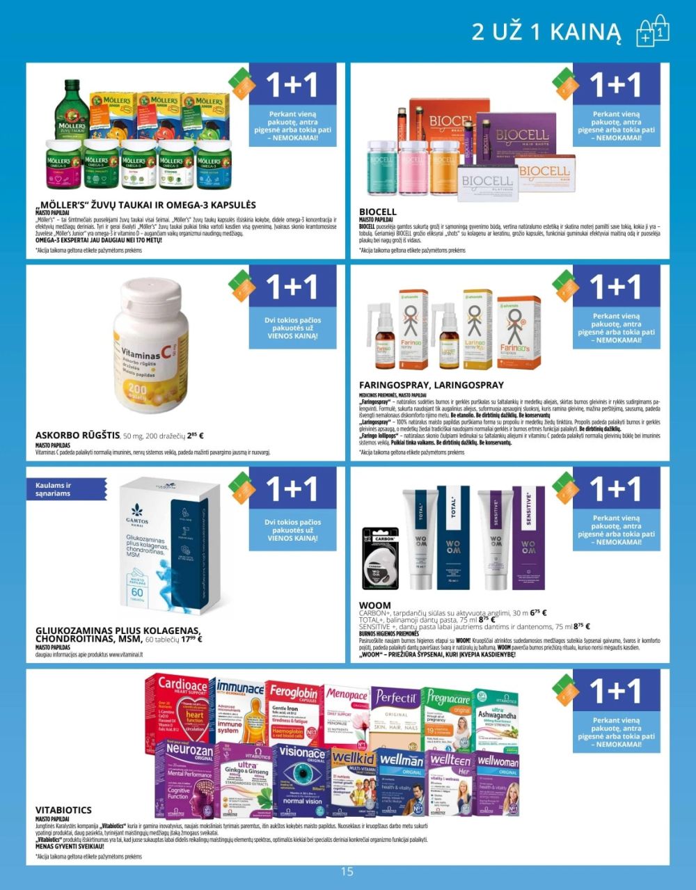 gintarine-vaistine - GINTARINĖ VAISTINĖ (2025 11 01 - 2025 11 30) - page: 15