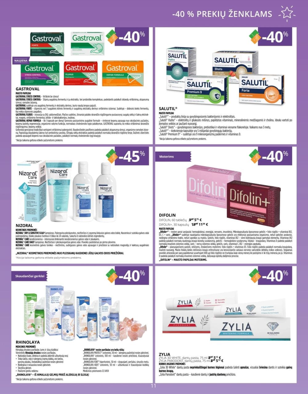 gintarine-vaistine - GINTARINĖ VAISTINĖ (2025 11 01 - 2025 11 30) - page: 11