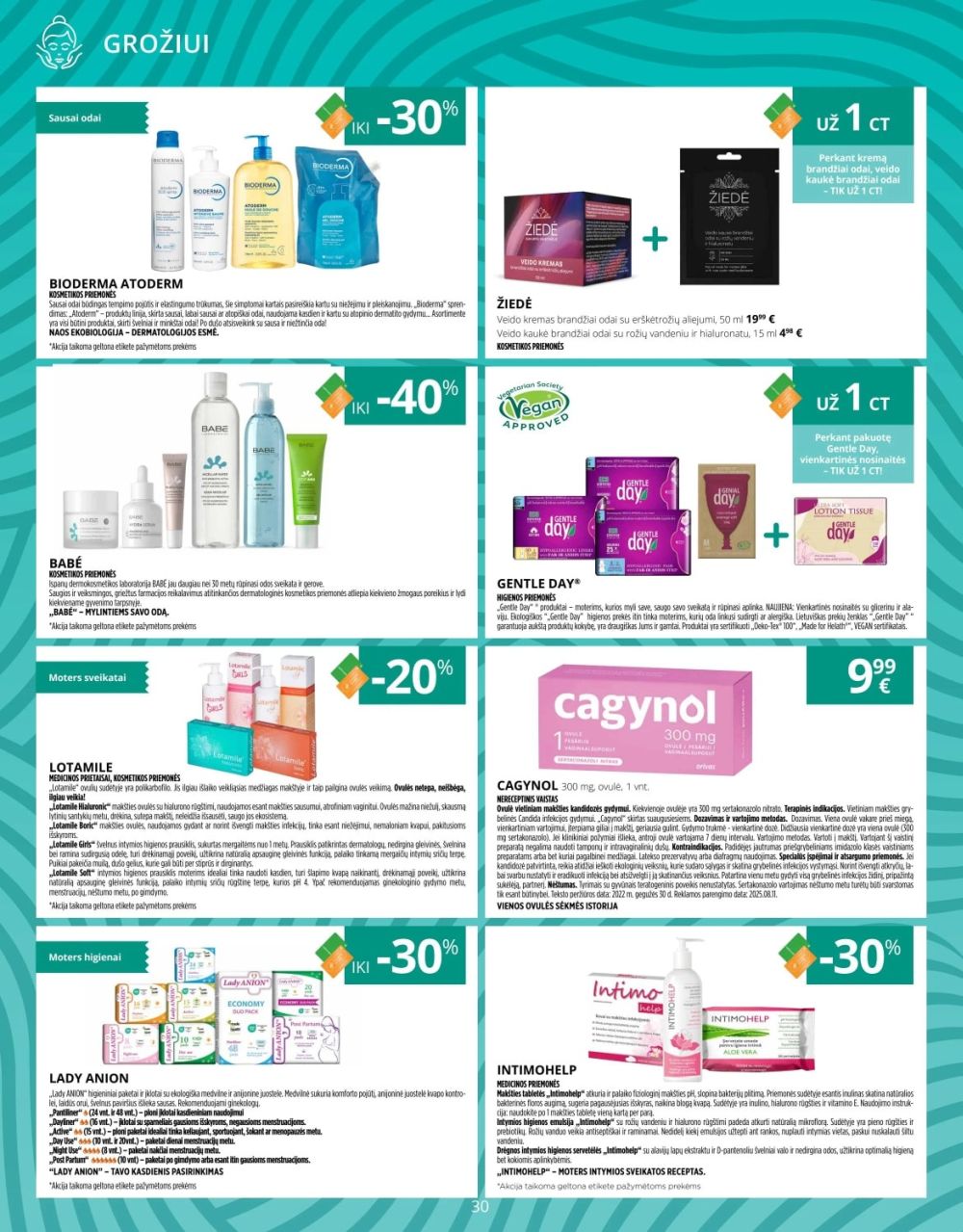 gintarine-vaistine - GINTARINĖ VAISTINĖ (2025 11 01 - 2025 11 30) - page: 30