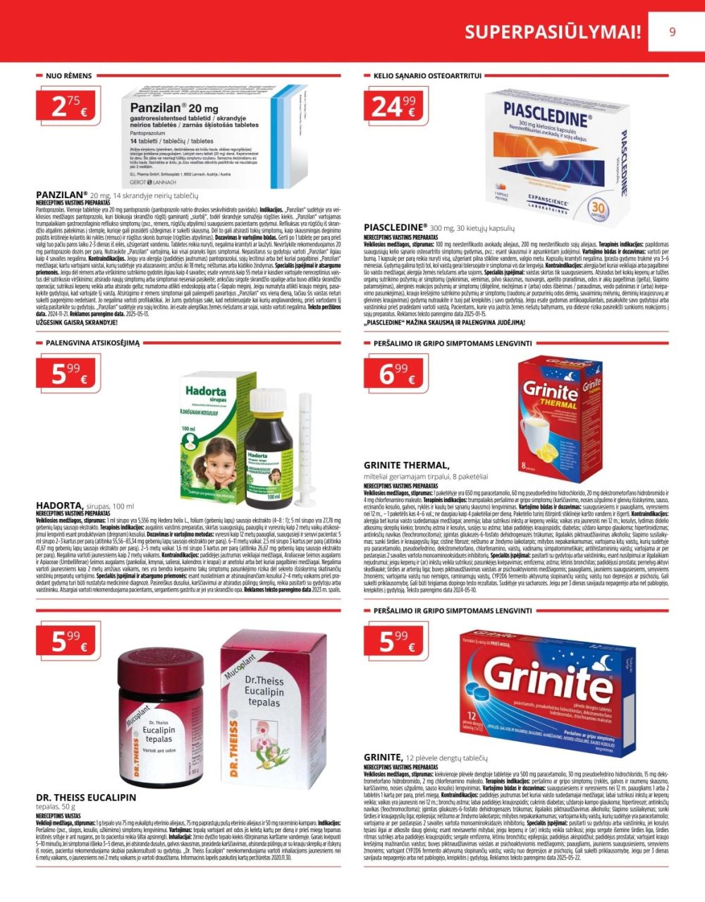 gintarine-vaistine - GINTARINĖ VAISTINĖ (2025 11 01 - 2025 11 30) - page: 9
