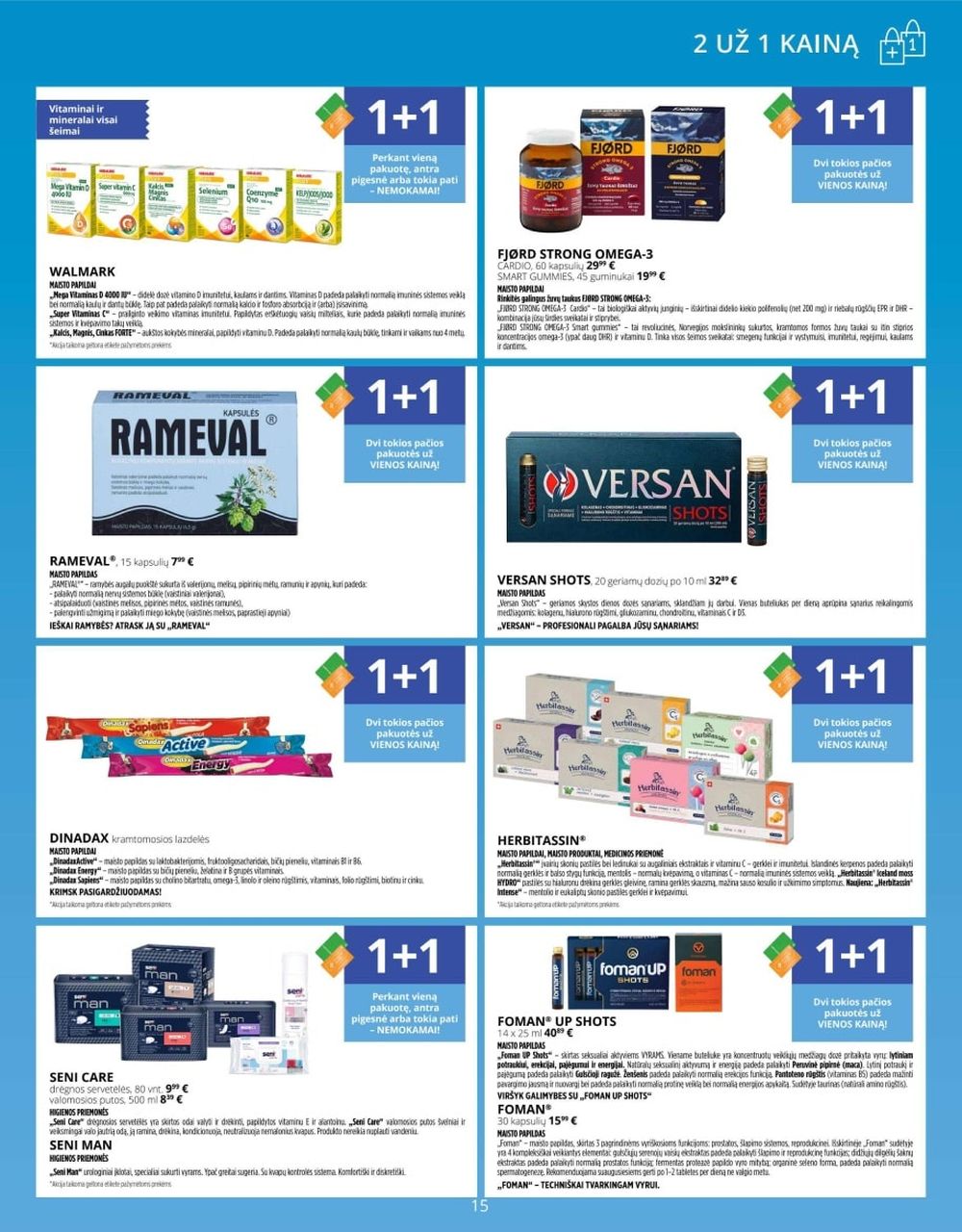 gintarine-vaistine - GINTARINĖ VAISTINĖ (2025 12 01 - 2025 12 31) - page: 15