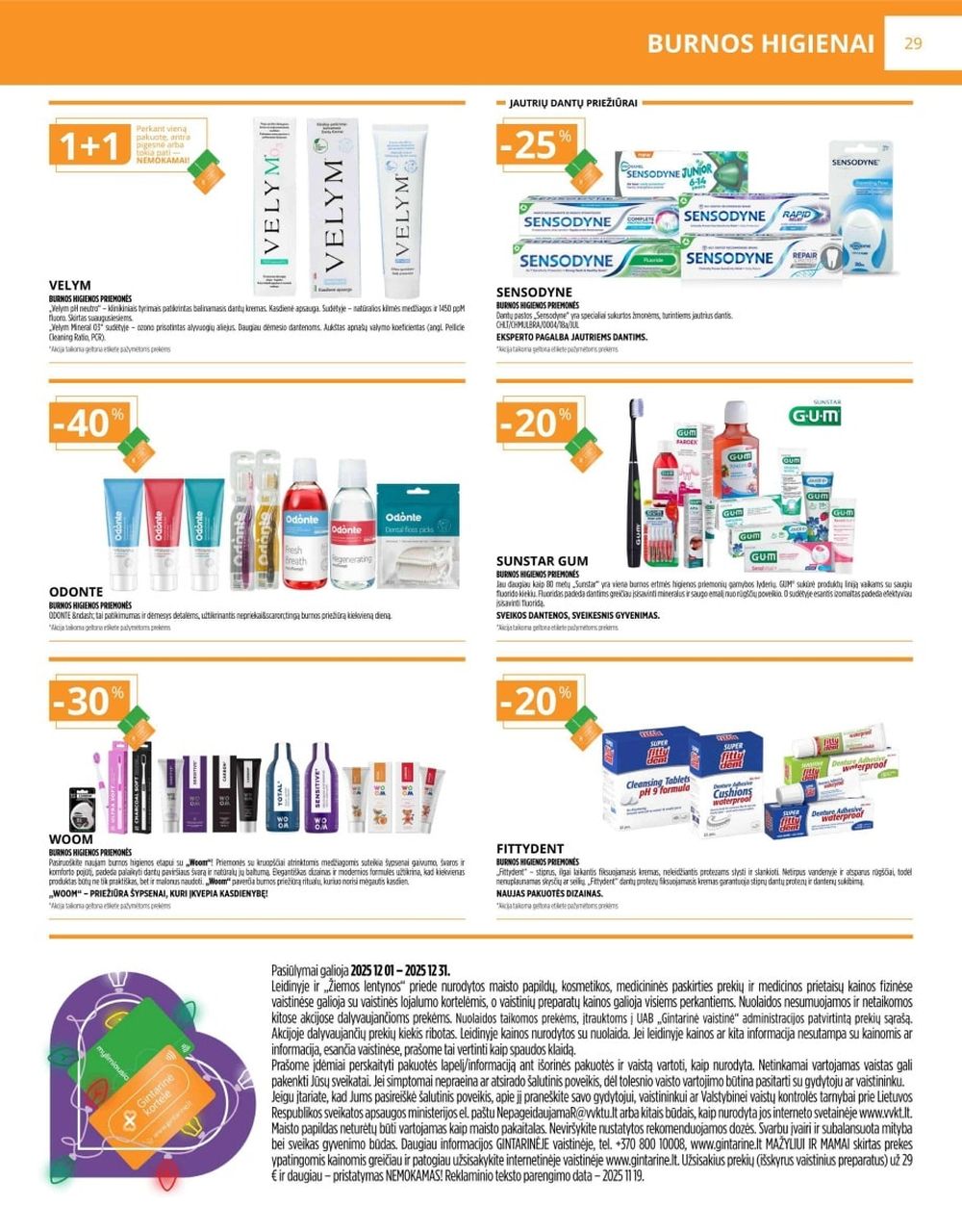 gintarine-vaistine - GINTARINĖ VAISTINĖ (2025 12 01 - 2025 12 31) - page: 29