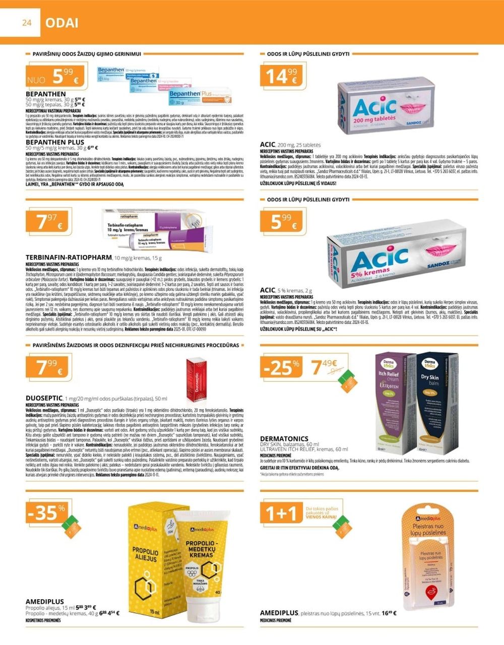 gintarine-vaistine - GINTARINĖ VAISTINĖ (2025 12 01 - 2025 12 31) - page: 24