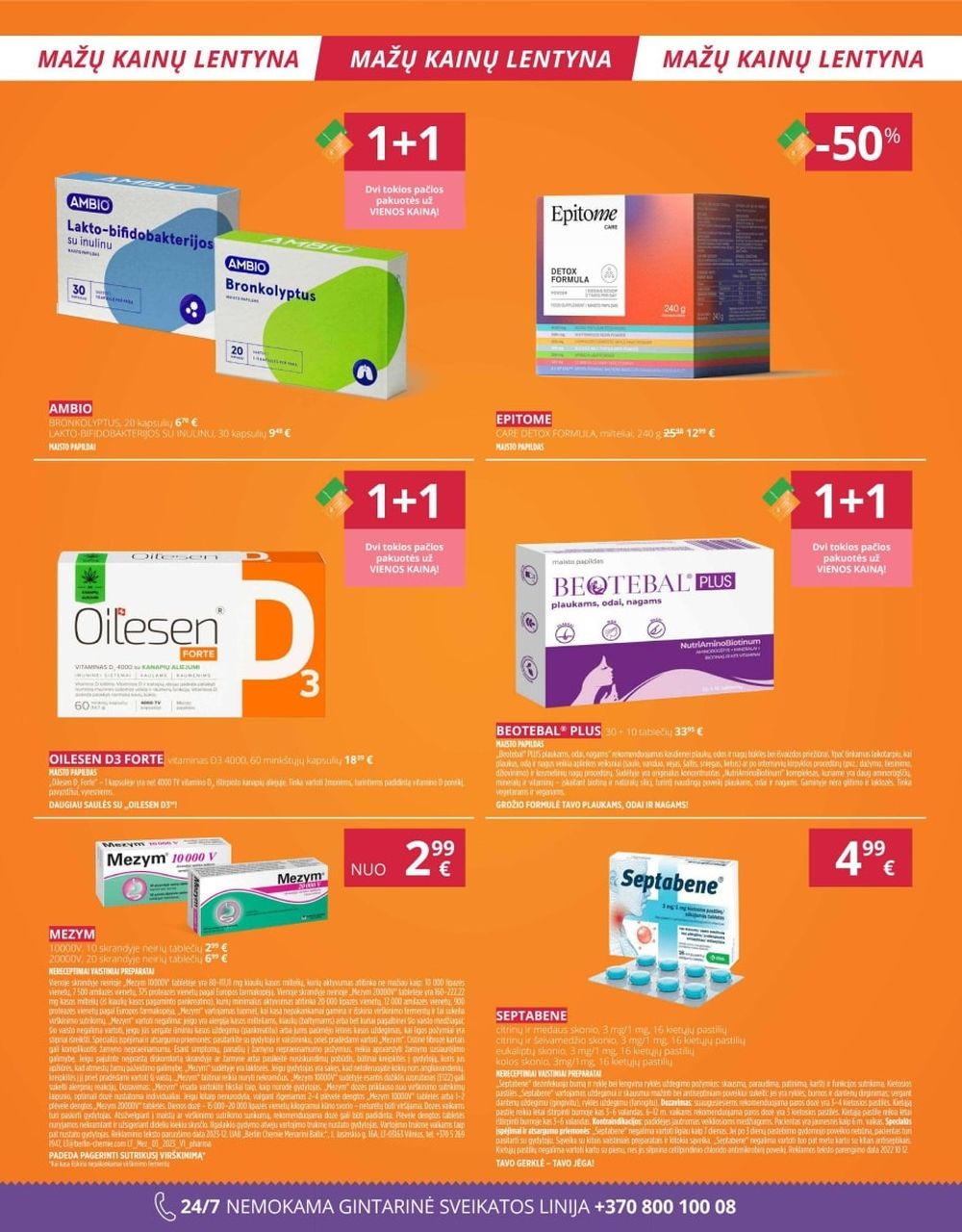 gintarine-vaistine - GINTARINĖ VAISTINĖ (2025 12 01 - 2025 12 31) - page: 2