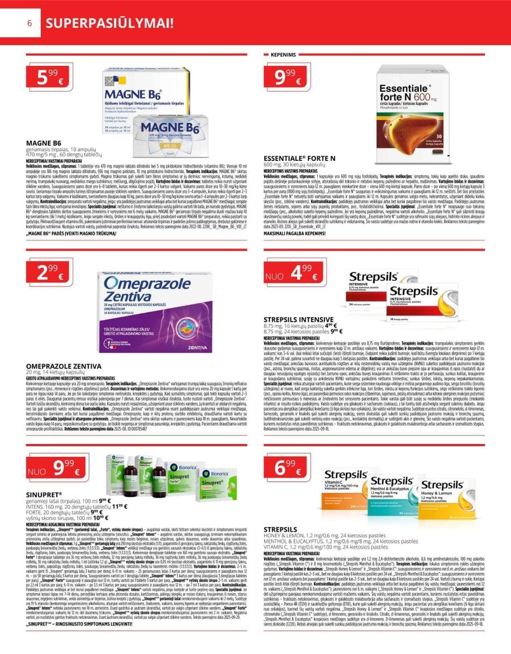 gintarine-vaistine - GINTARINĖ VAISTINĖ (2025 12 01 - 2025 12 31) - page: 6