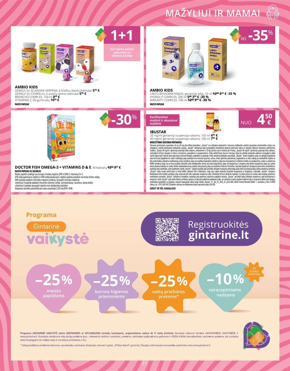 gintarine-vaistine - GINTARINĖ VAISTINĖ (2025 12 01 - 2025 12 31) - page: 31