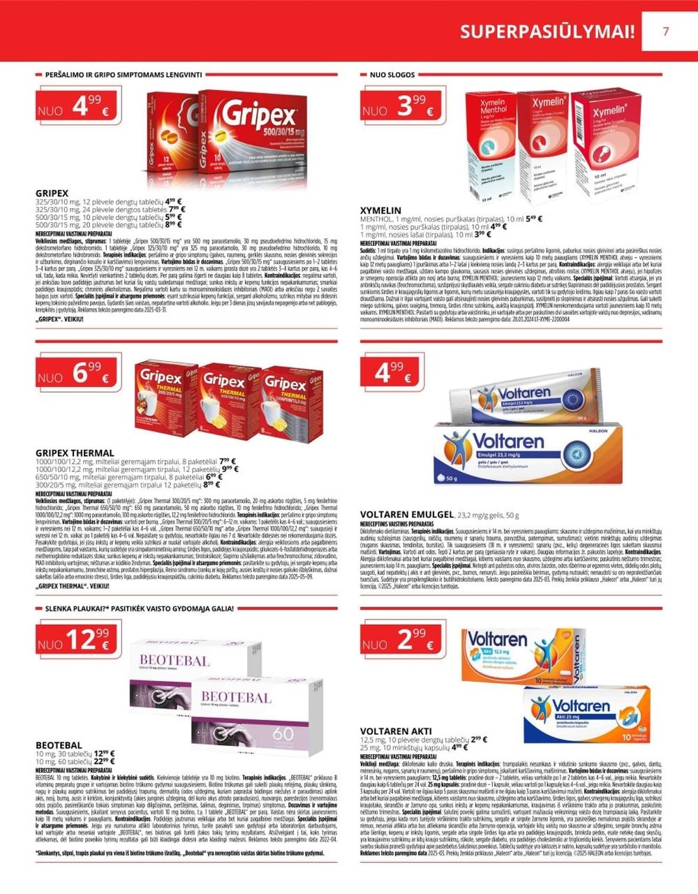 gintarine-vaistine - GINTARINĖ VAISTINĖ (2025 12 01 - 2025 12 31) - page: 7