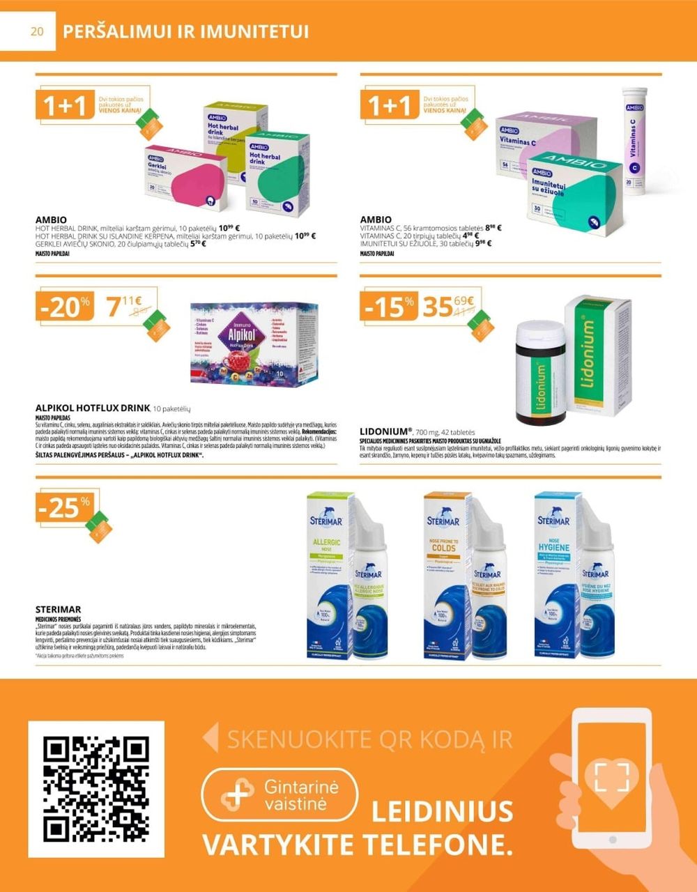 gintarine-vaistine - GINTARINĖ VAISTINĖ (2025 12 01 - 2025 12 31) - page: 20