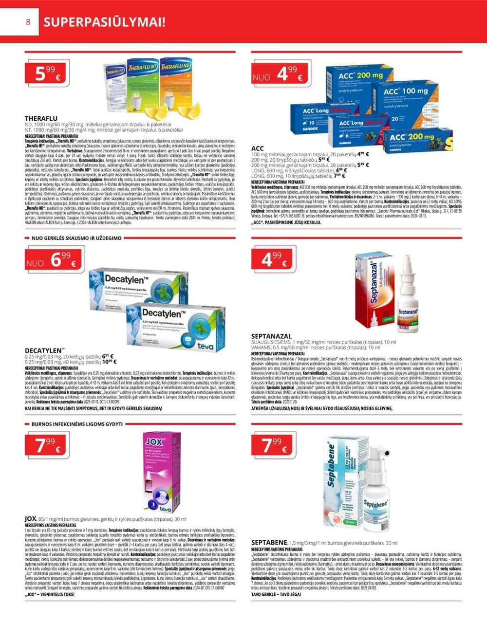 gintarine-vaistine - GINTARINĖ VAISTINĖ (2025 12 01 - 2025 12 31) - page: 8