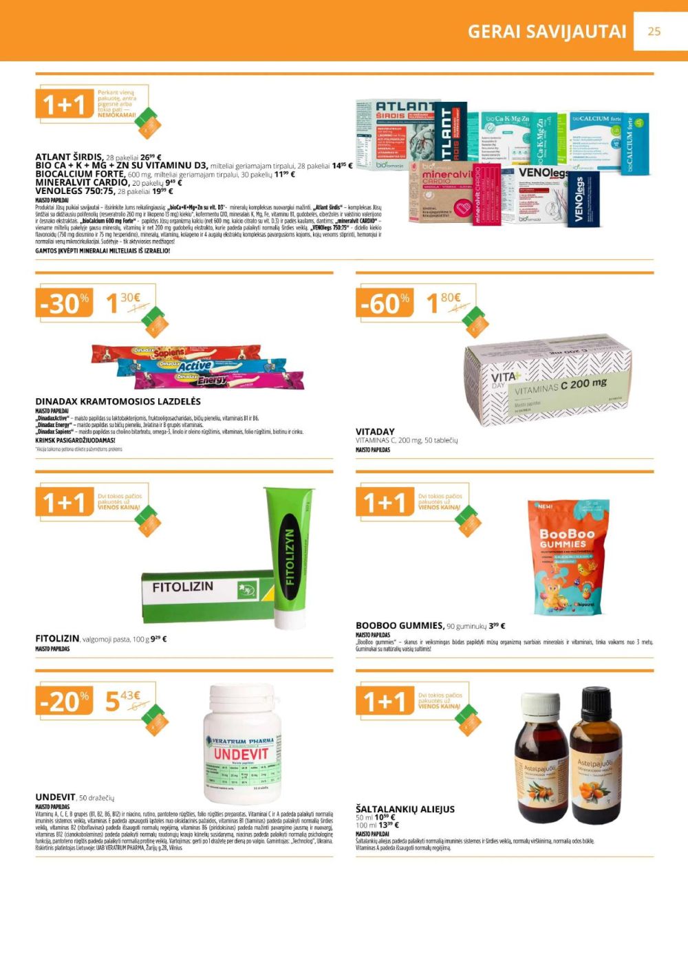 gintarine-vaistine - GINTARINĖ VAISTINĖ (2026 01 01 - 2026 01 31) - page: 25