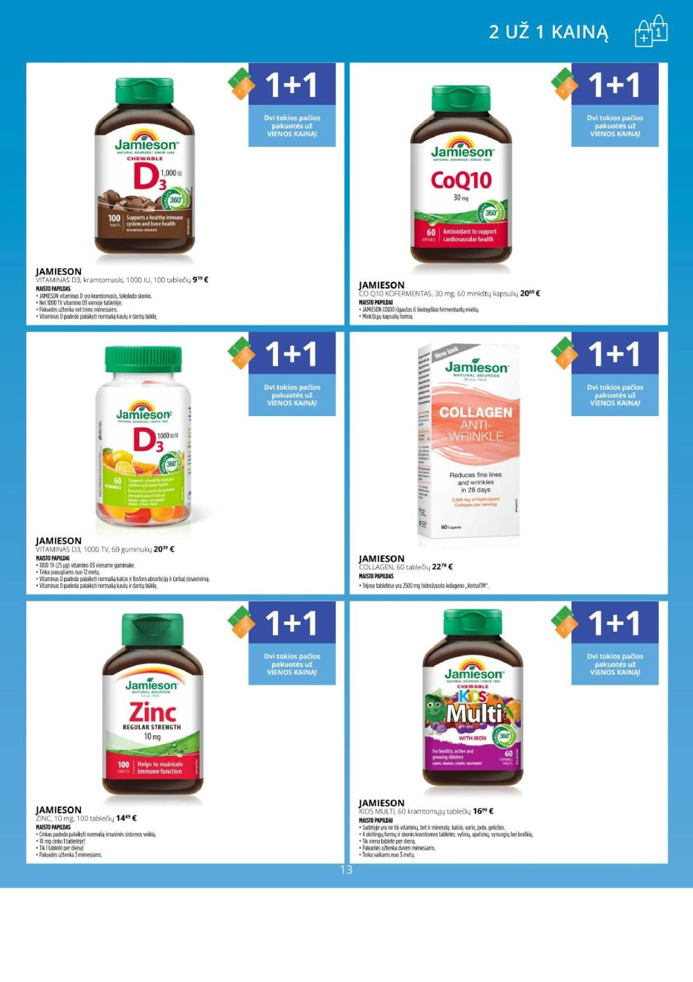 gintarine-vaistine - GINTARINĖ VAISTINĖ (2026 01 01 - 2026 01 31) - page: 13
