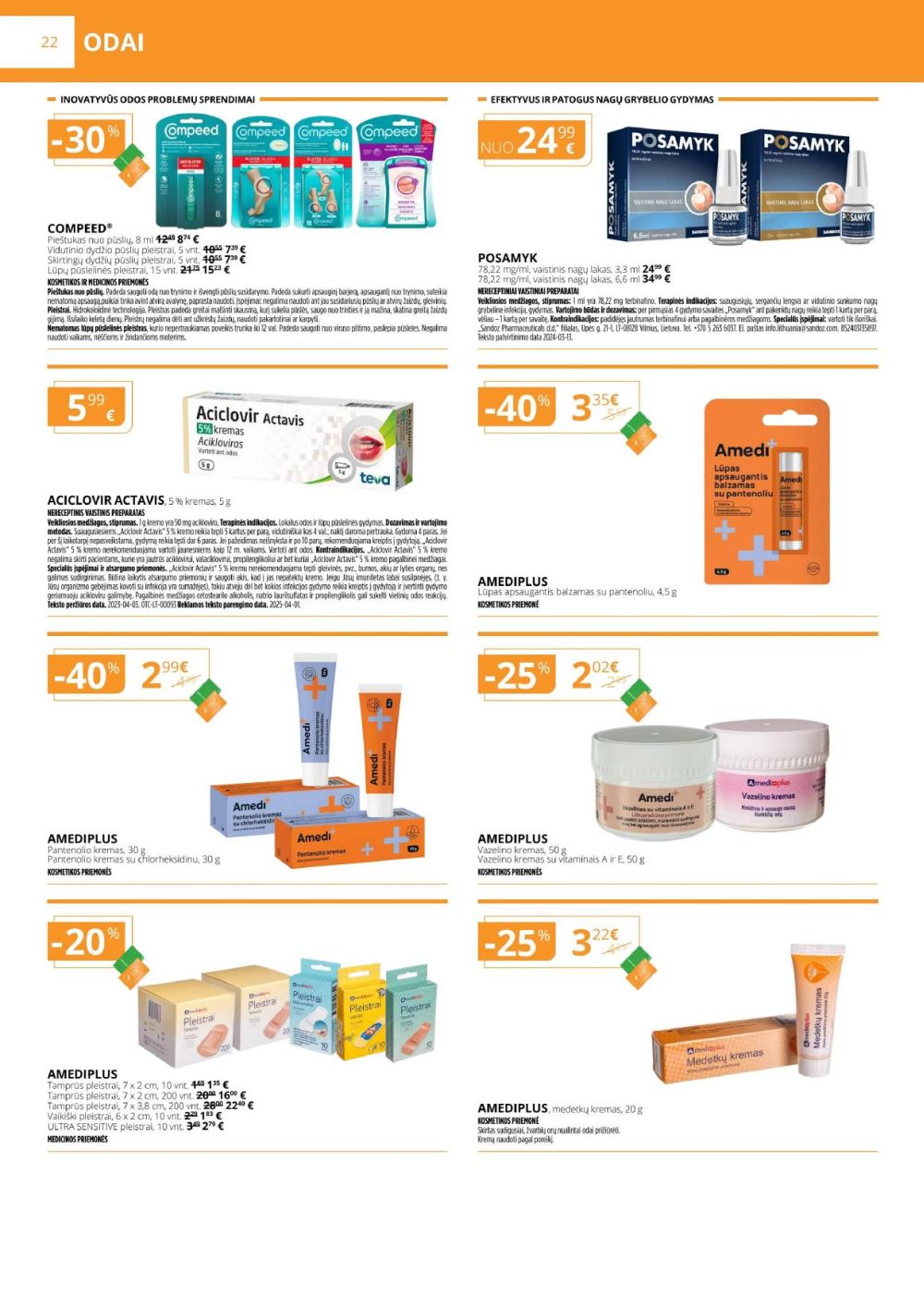 gintarine-vaistine - GINTARINĖ VAISTINĖ (2026 01 01 - 2026 01 31) - page: 22