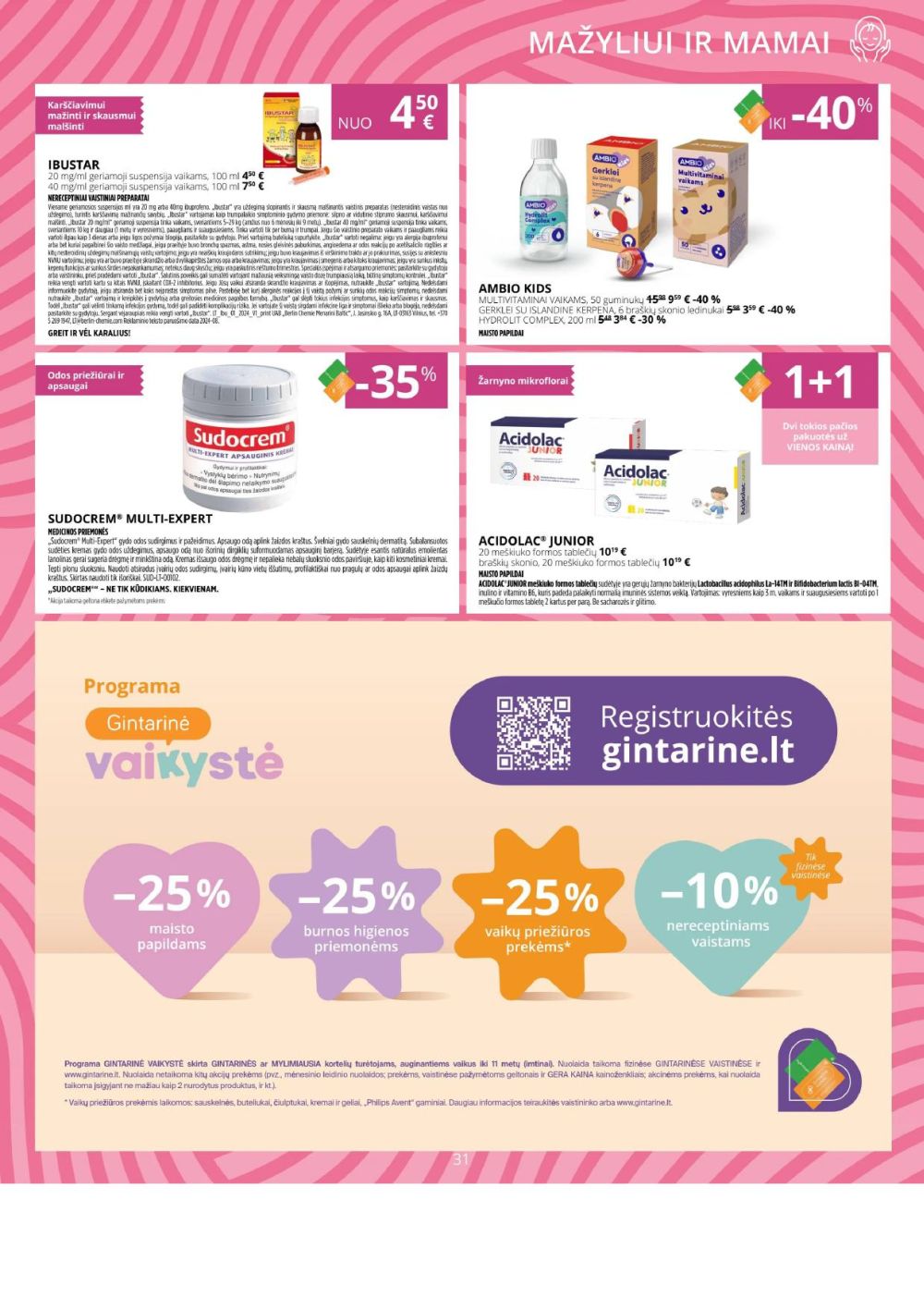 gintarine-vaistine - GINTARINĖ VAISTINĖ (2026 02 01 - 2026 02 28) - page: 31