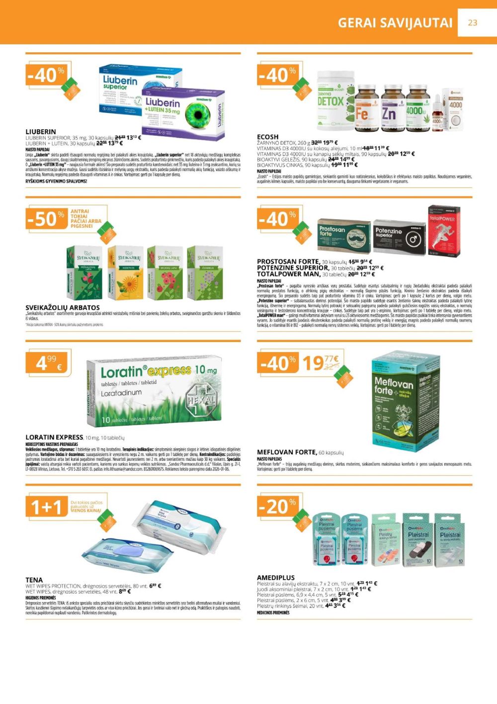 gintarine-vaistine - GINTARINĖ VAISTINĖ (2026 02 01 - 2026 02 28) - page: 23