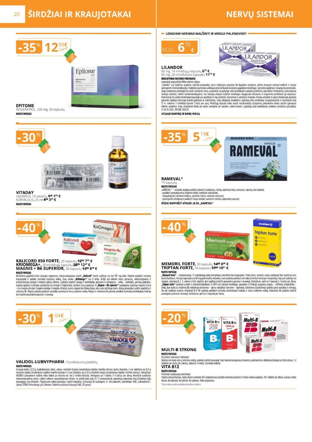 gintarine-vaistine - GINTARINĖ VAISTINĖ (2026 02 01 - 2026 02 28) - page: 20