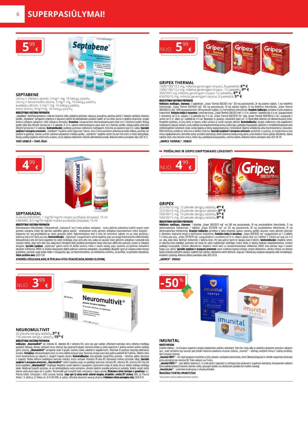 gintarine-vaistine - GINTARINĖ VAISTINĖ (2026 02 01 - 2026 02 28) - page: 6