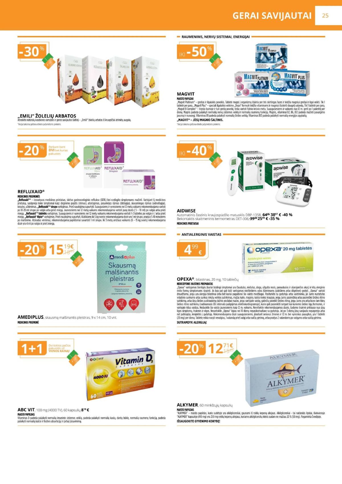 gintarine-vaistine - GINTARINĖ VAISTINĖ (2026 03 01 - 2026 03 31) - page: 25