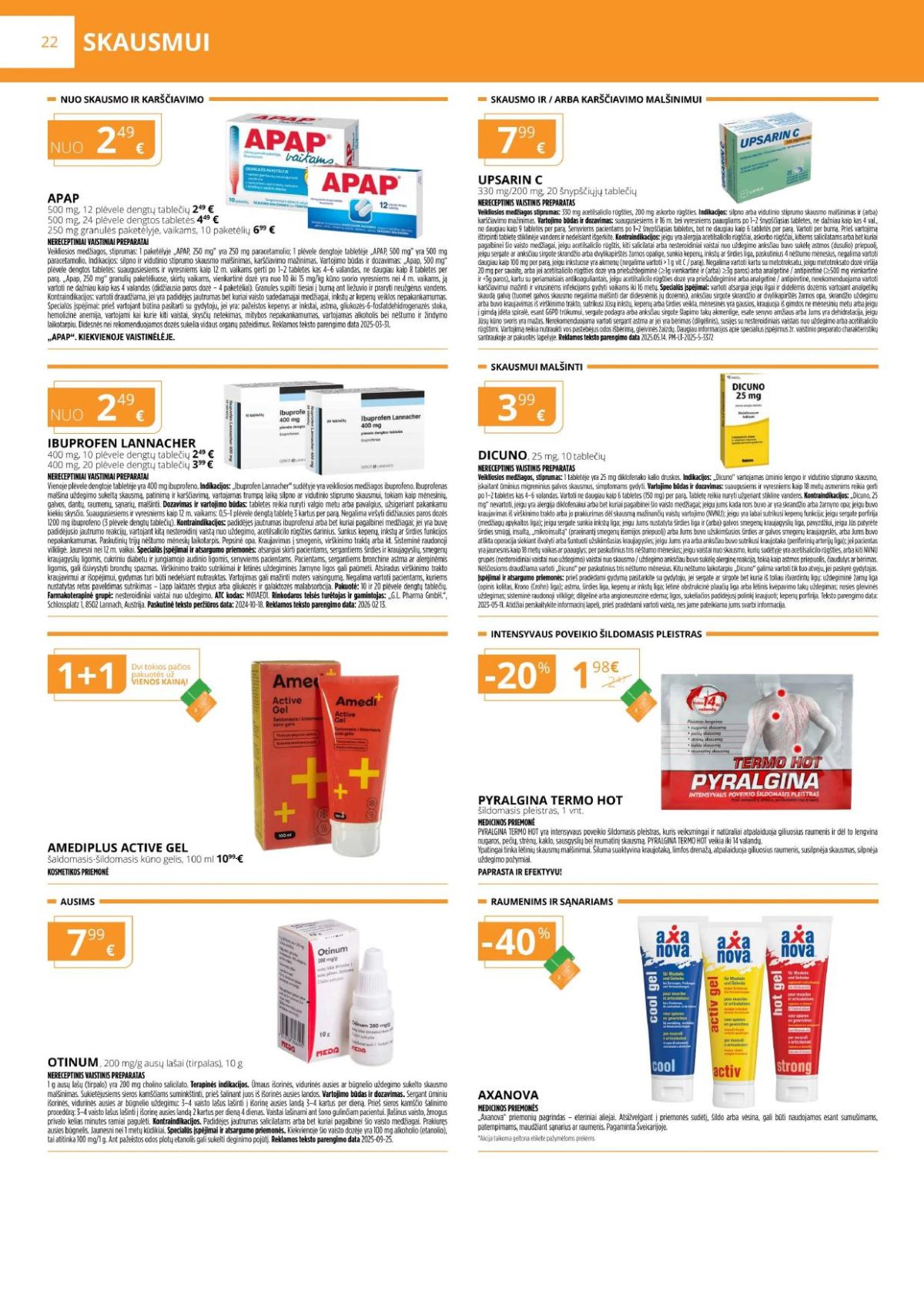 gintarine-vaistine - GINTARINĖ VAISTINĖ (2026 03 01 - 2026 03 31) - page: 22