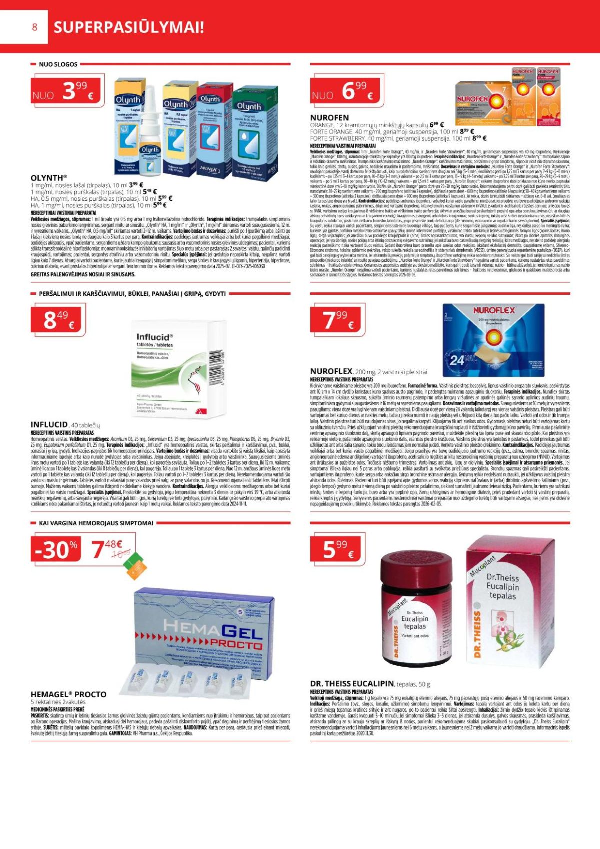 gintarine-vaistine - GINTARINĖ VAISTINĖ (2026 03 01 - 2026 03 31) - page: 8