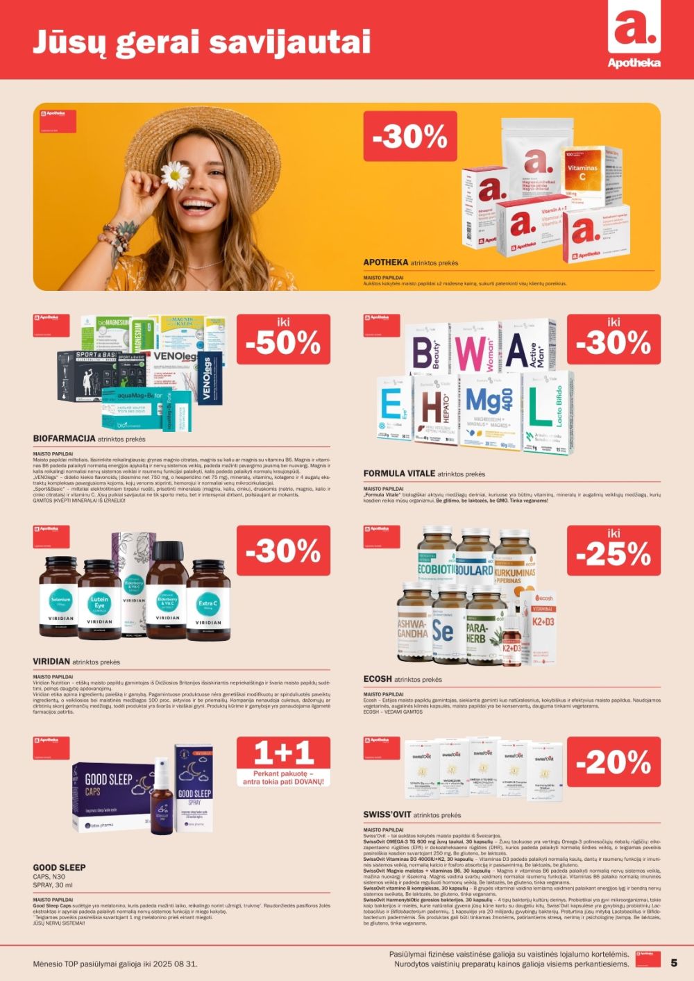 apotheka - APOTHEKA (2025 08 01 - 2025 08 31) - page: 5