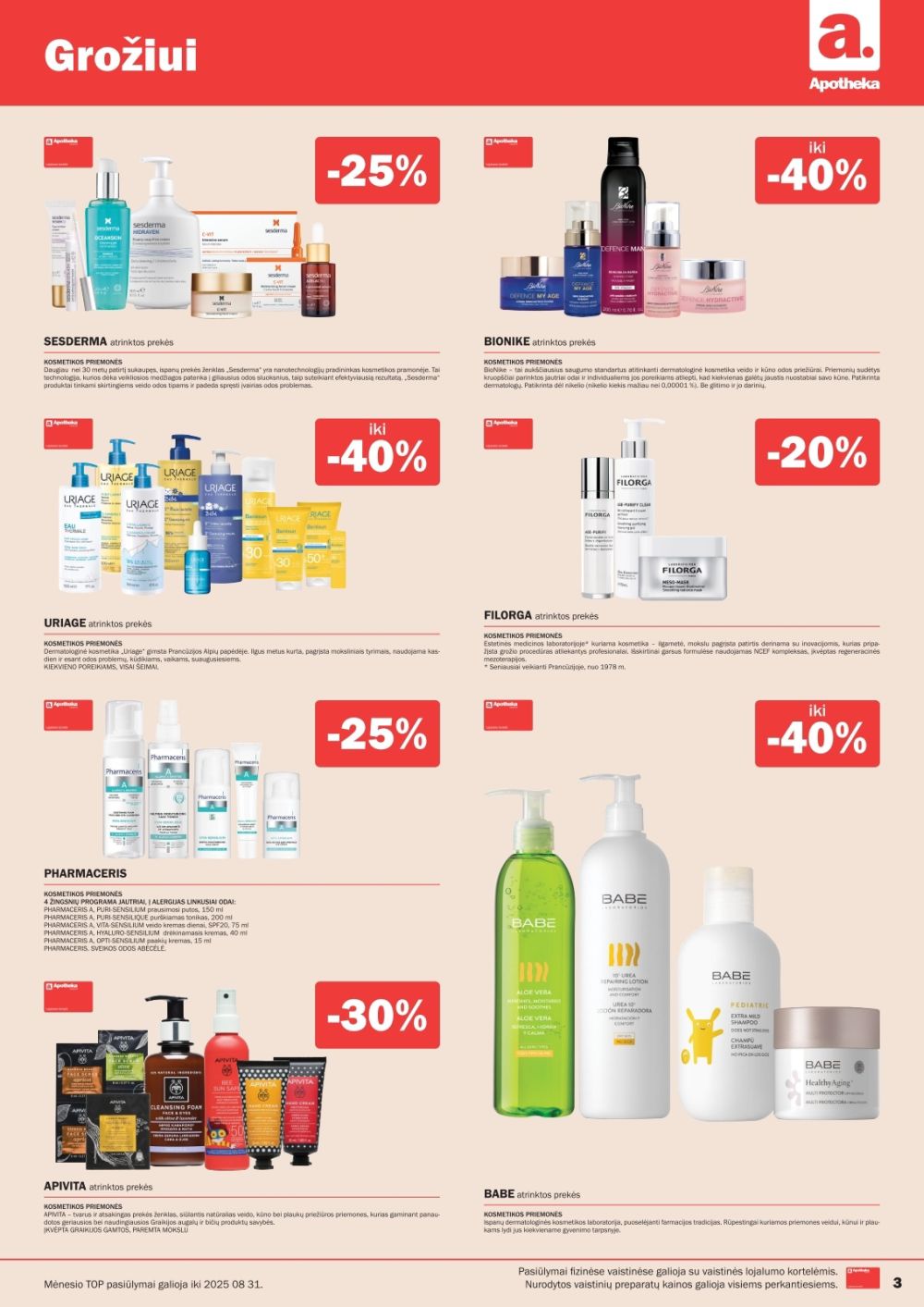 apotheka - APOTHEKA (2025 08 01 - 2025 08 31) - page: 3