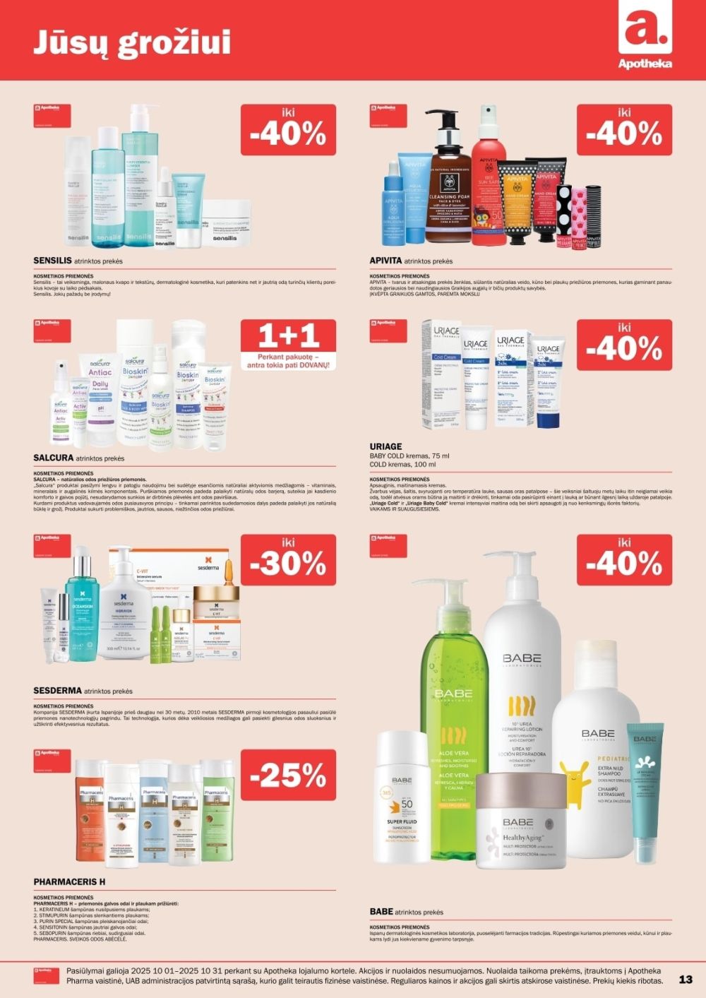 apotheka - APOTHEKA (2025 10 01 - 2025 10 31) - page: 13