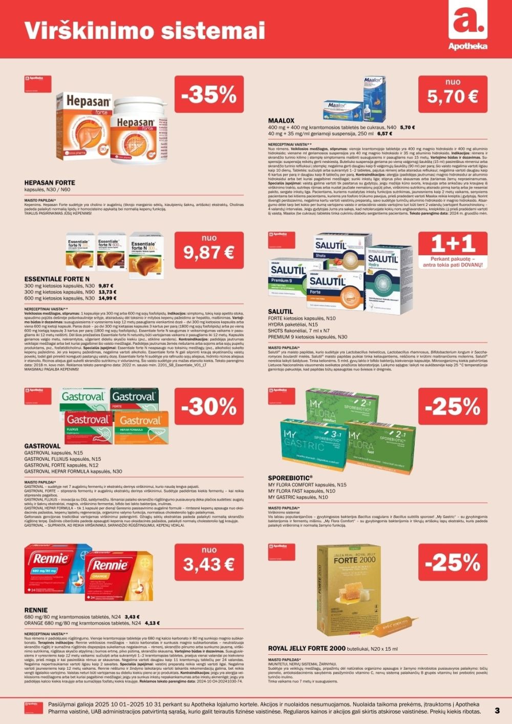 apotheka - APOTHEKA (2025 10 01 - 2025 10 31) - page: 3