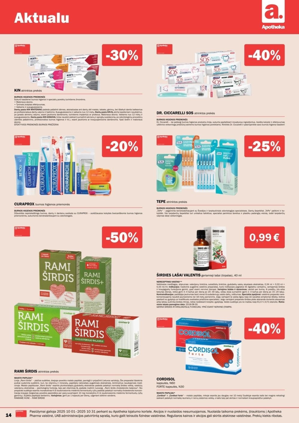 apotheka - APOTHEKA (2025 10 01 - 2025 10 31) - page: 14