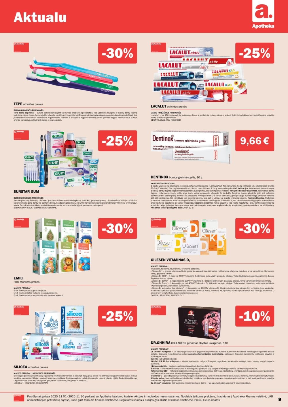 apotheka - APOTHEKA (2025 11 01 - 2025 11 30) - page: 9