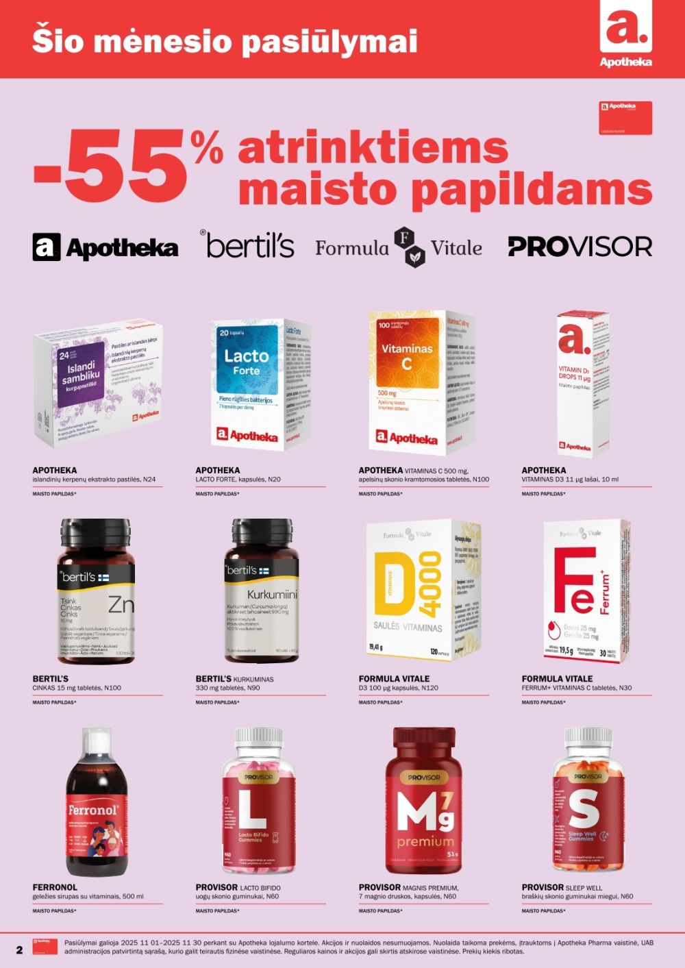 apotheka - APOTHEKA (2025 11 01 - 2025 11 30) - page: 2