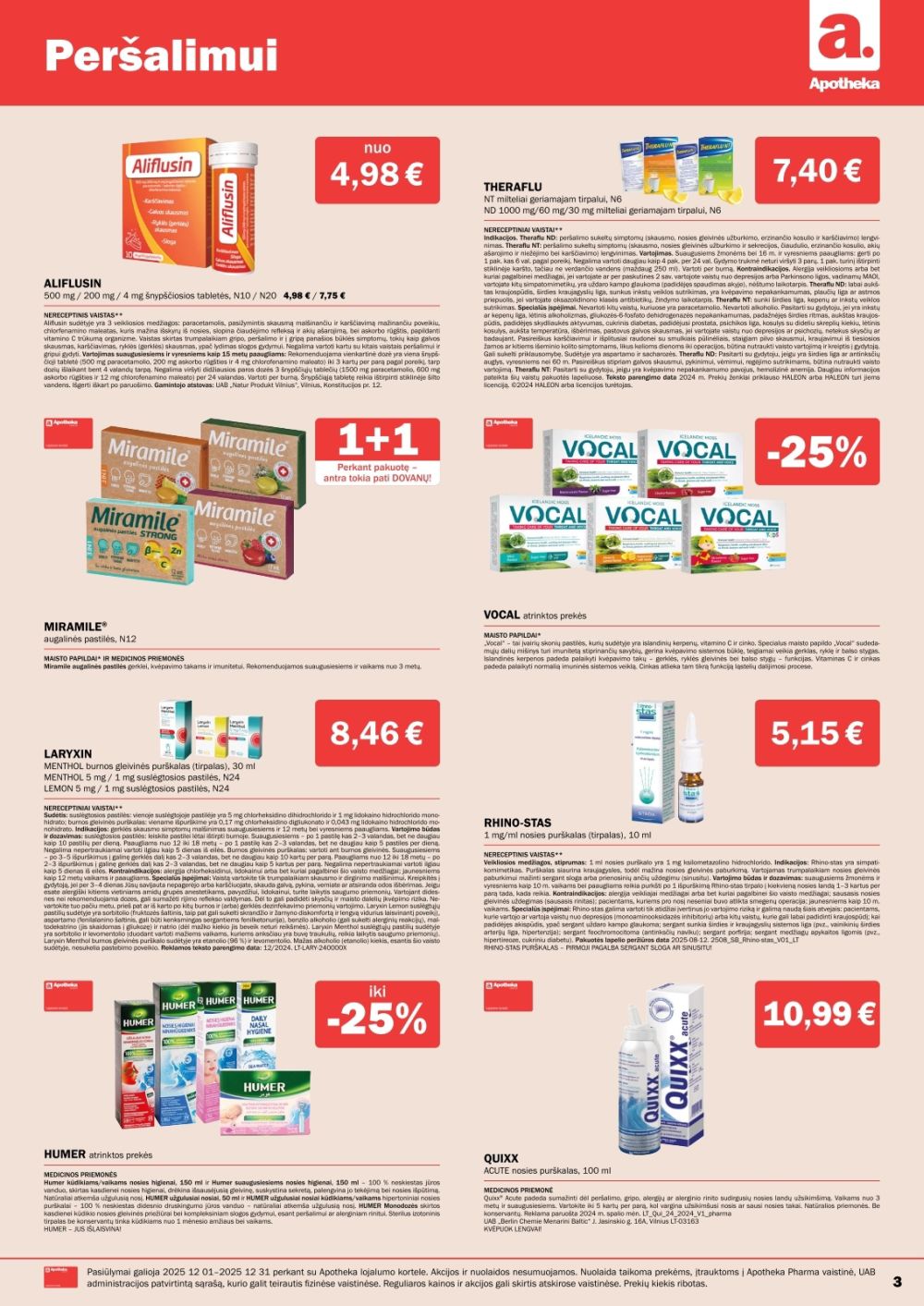 apotheka - APOTHEKA (2025 12 01 - 2025 12 31) - page: 3