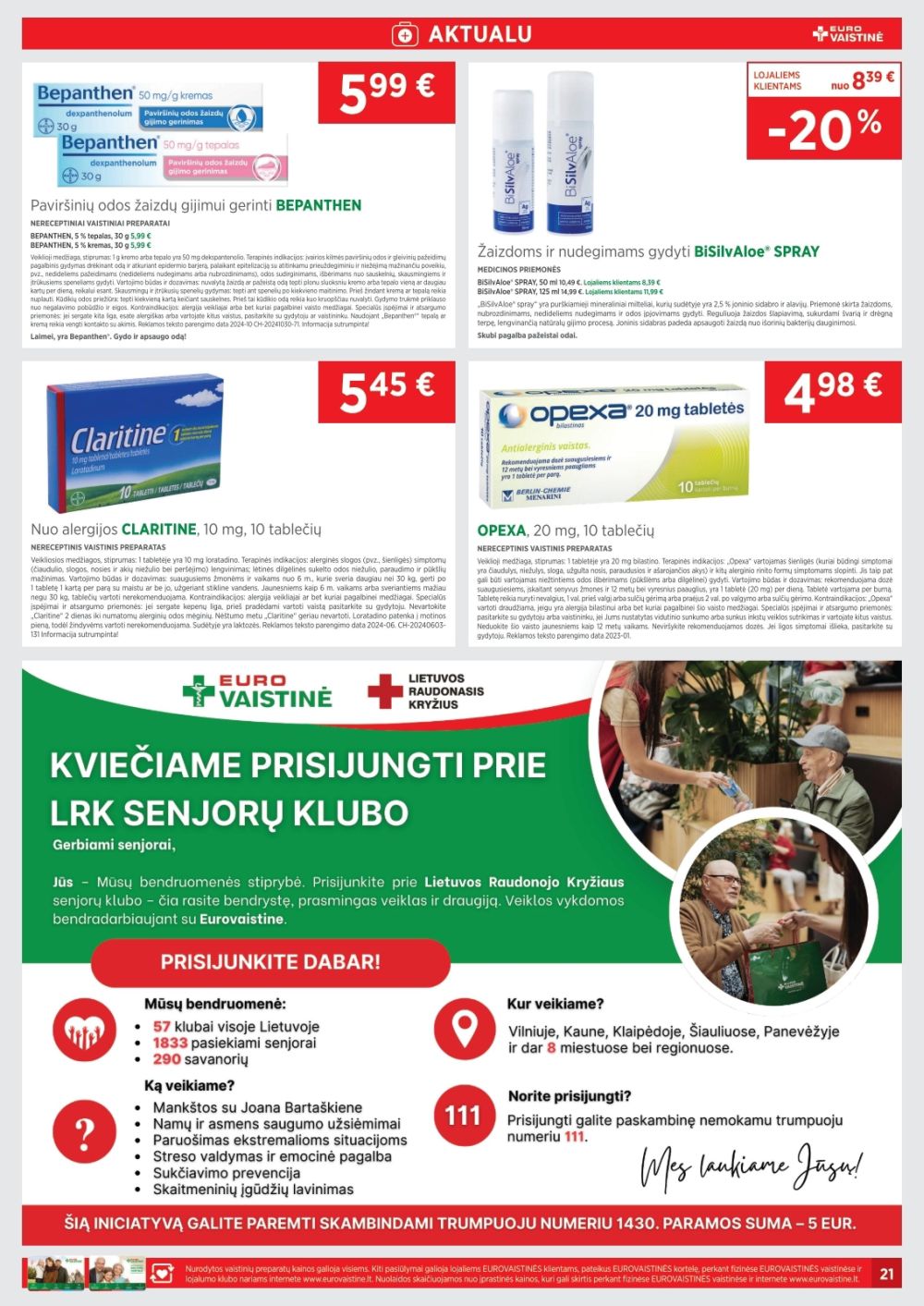eurovaistine - EUROVAISTINĖ (2025 06 01 - 2025 06 30) - page: 21 eurovaistine - EUROVAISTINĖ (2025 06 01 - 2025 06 30) - page: 21